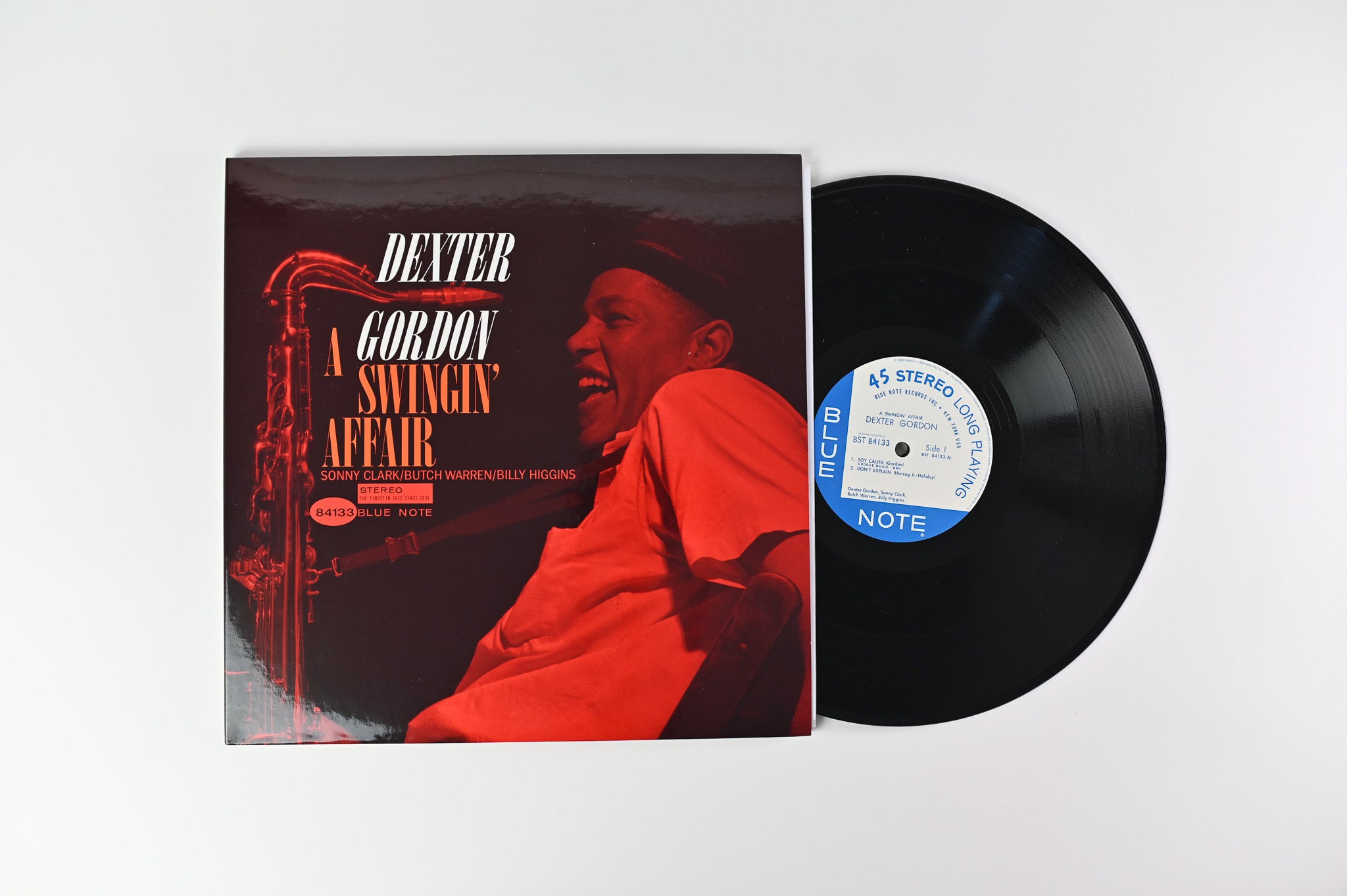 Dexter Gordon - A Swingin' Affair on Blue Note Music Matters Ltd 45 RPM Reissue