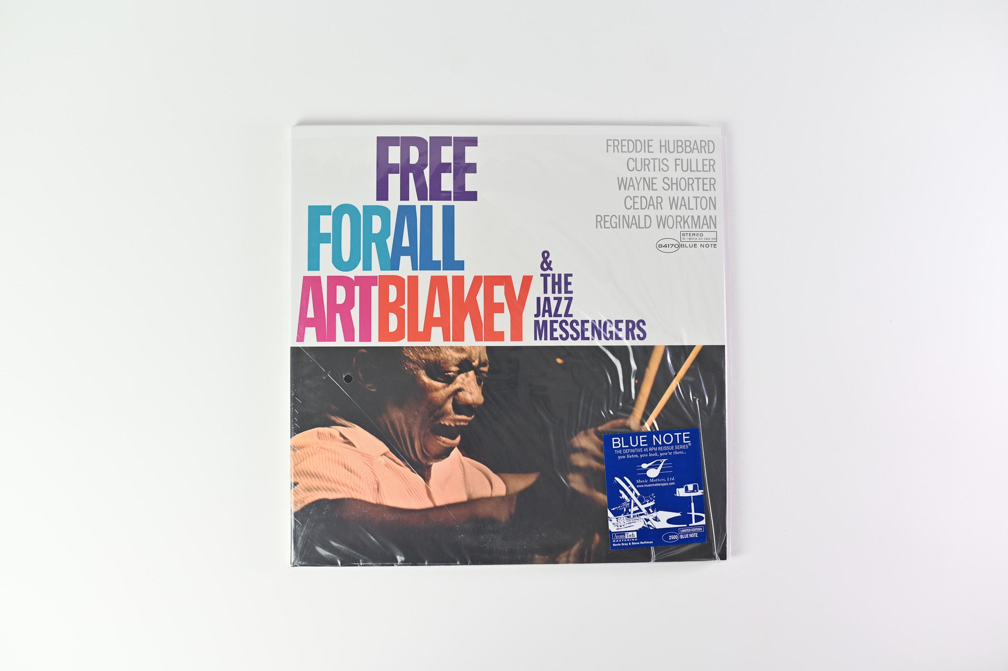 Art Blakey & The Jazz Messengers - Free For All on Blue Note Music Matters Numbered Ltd 45 RPM Reissue