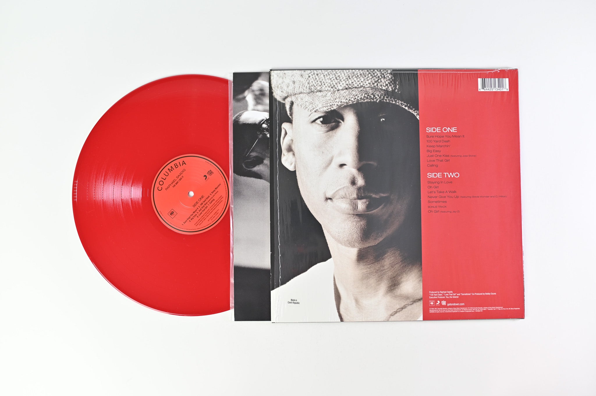 Raphael Saadiq - The Way I See It on Get on Down RSD 2023 Ltd Opaque Red Reissue
