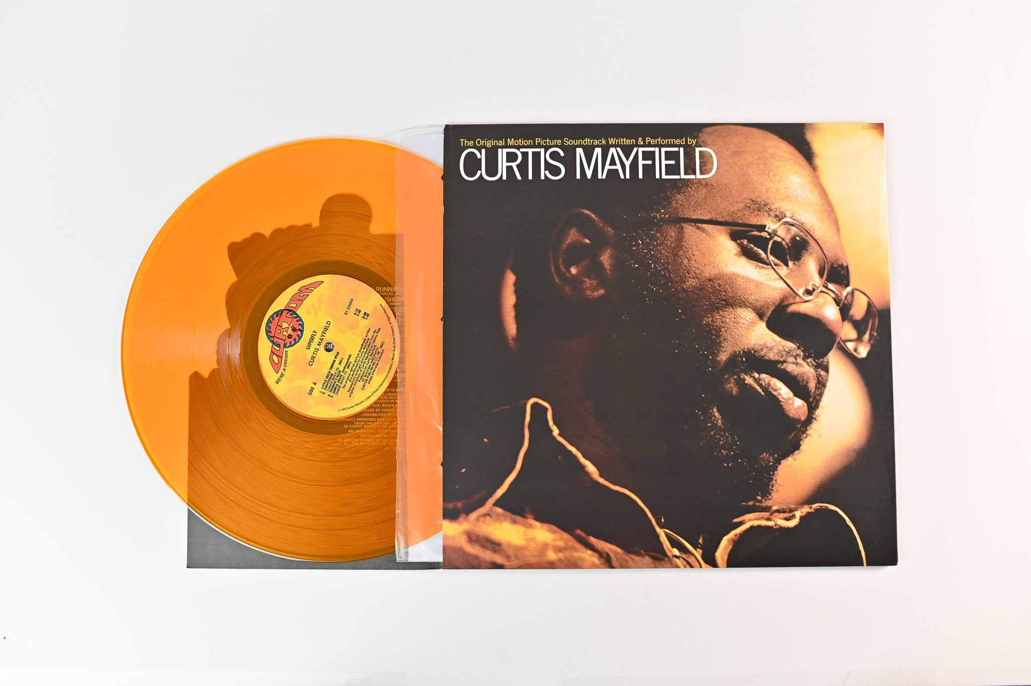 Curtis Mayfield - Superfly on Curtom Rhino Orange Vinyl Reissue
