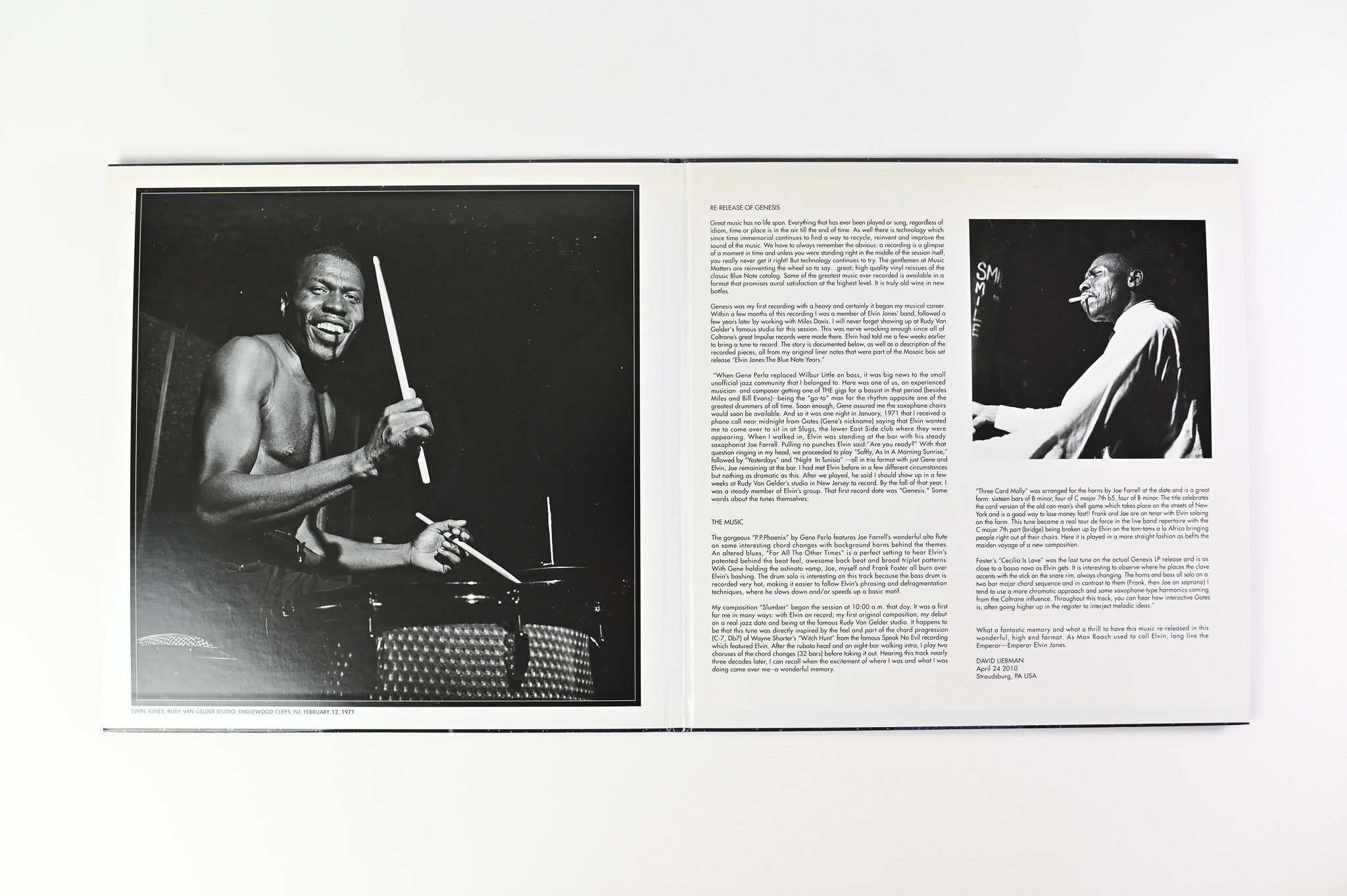 Elvin Jones - Genesis on Blue Note Music Matters Ltd Reissue 45 RPM