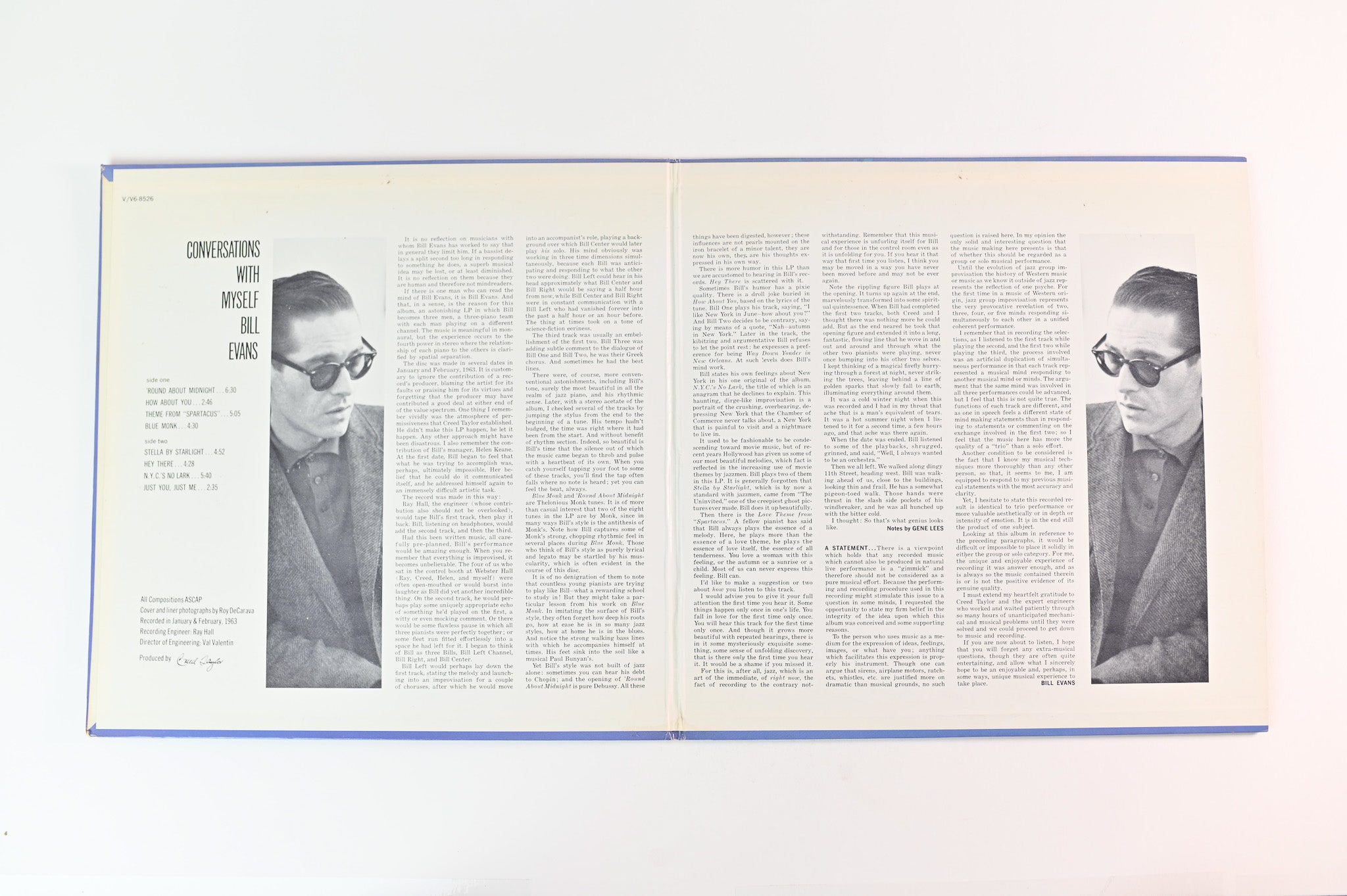 Bill Evans - Conversations With Myself on Verve Stereo