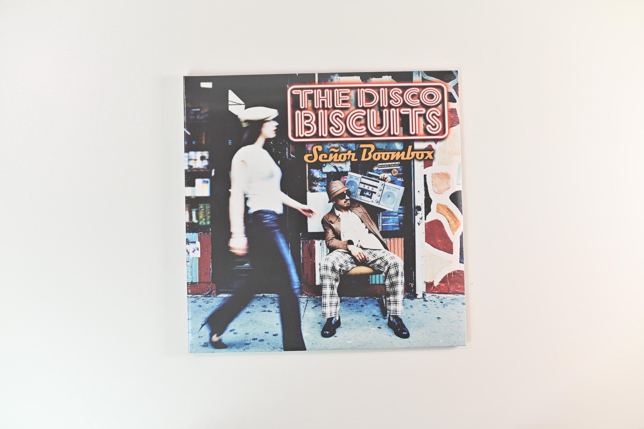 The Disco Biscuits - Señor Boombox on Megaforce Orange / Grey Splatter Reissue Sealed