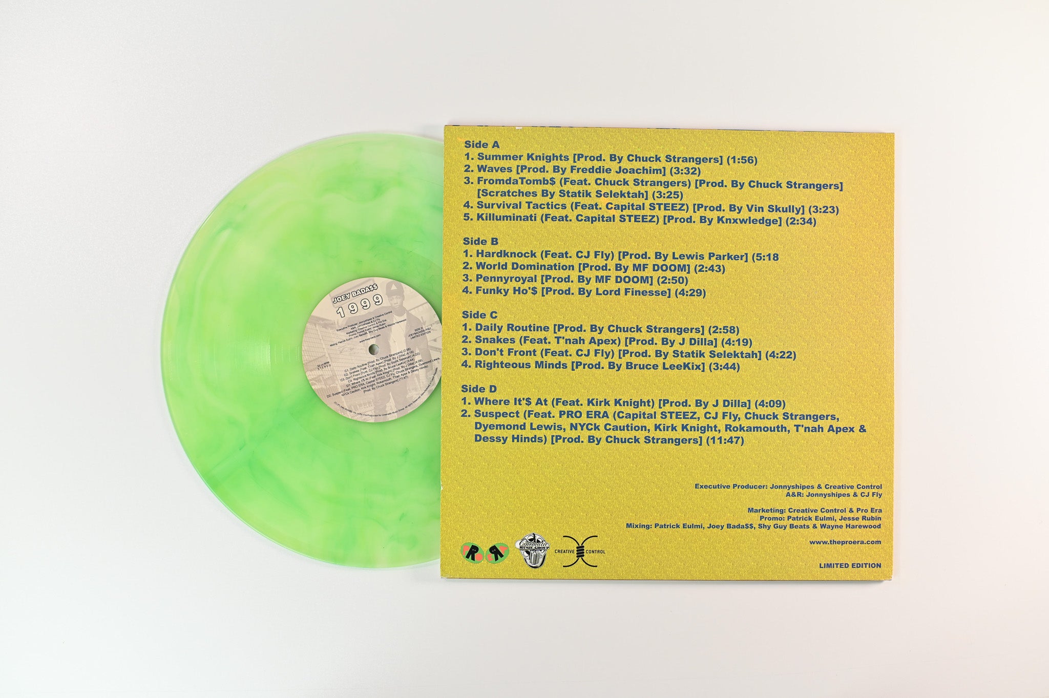 Joey Bada$$ - 1999 Colored Vinyl Unofficial Pressing