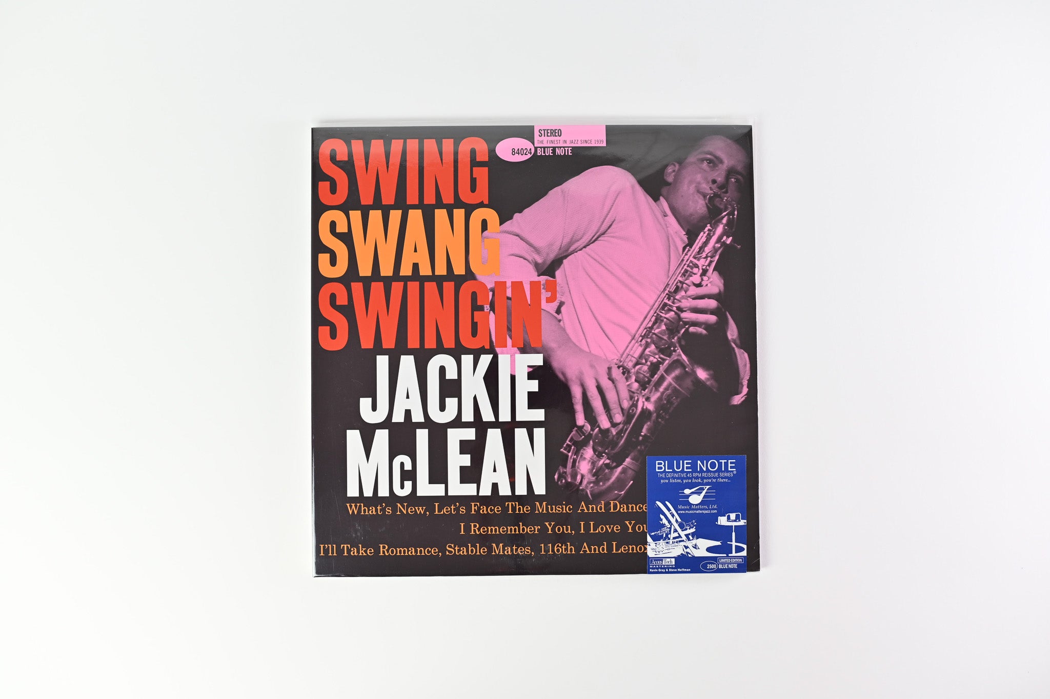 Jackie McLean - Swing, Swang, Swingin' on Blue Note Music Matters Ltd Reissue 45 RPM