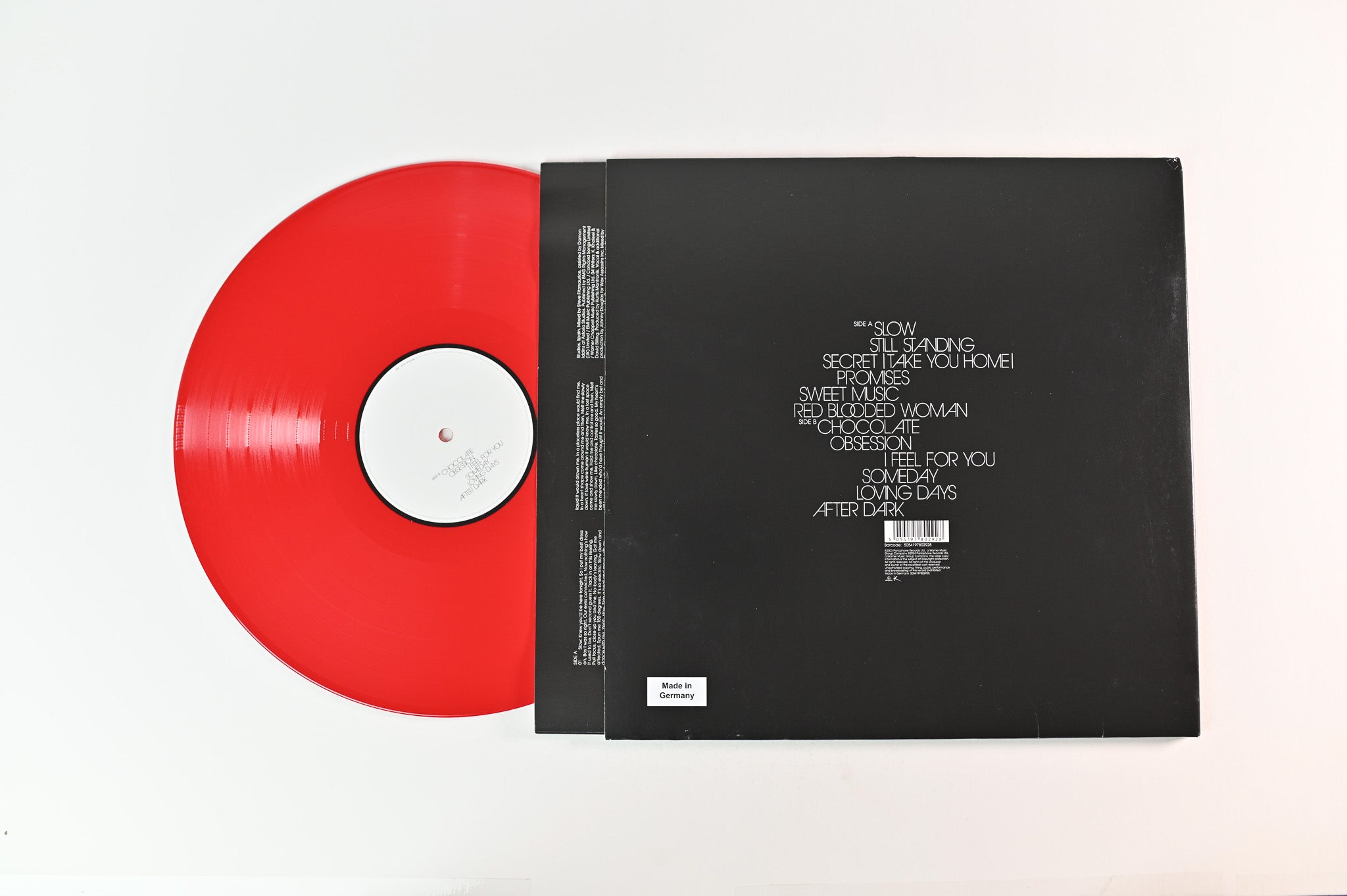 Kylie Minogue - Body Language on Parlophone Ltd Red Opaque Reissue