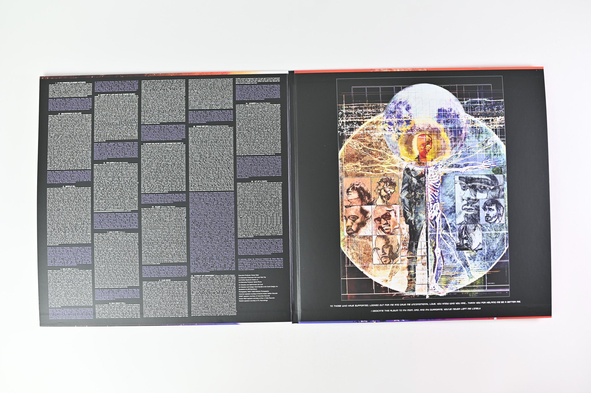 Kid Cudi - Man On The Moon: The End Of Day on Dream On Vinyl Me Please Purple / Orange / Black Swirl