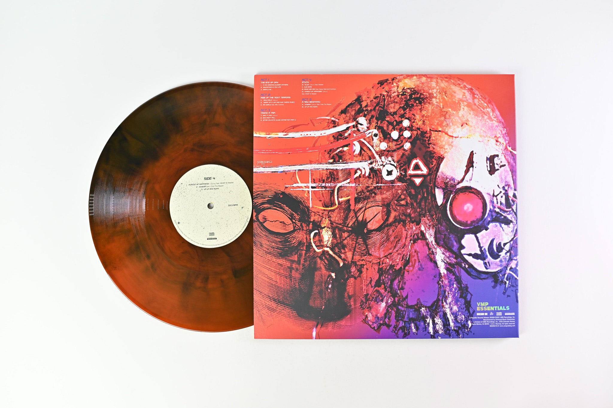 Kid Cudi - Man On The Moon: The End Of Day on Dream On Vinyl Me Please Purple / Orange / Black Swirl