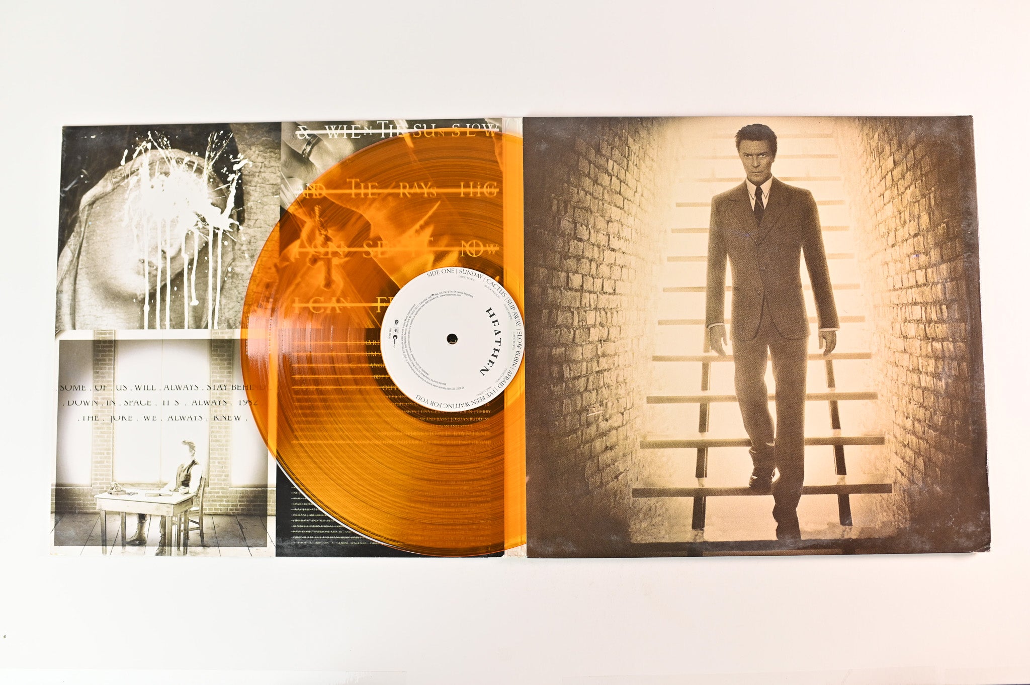 David Bowie - Heathen on Friday Music Ltd Gold Translucent Reissue