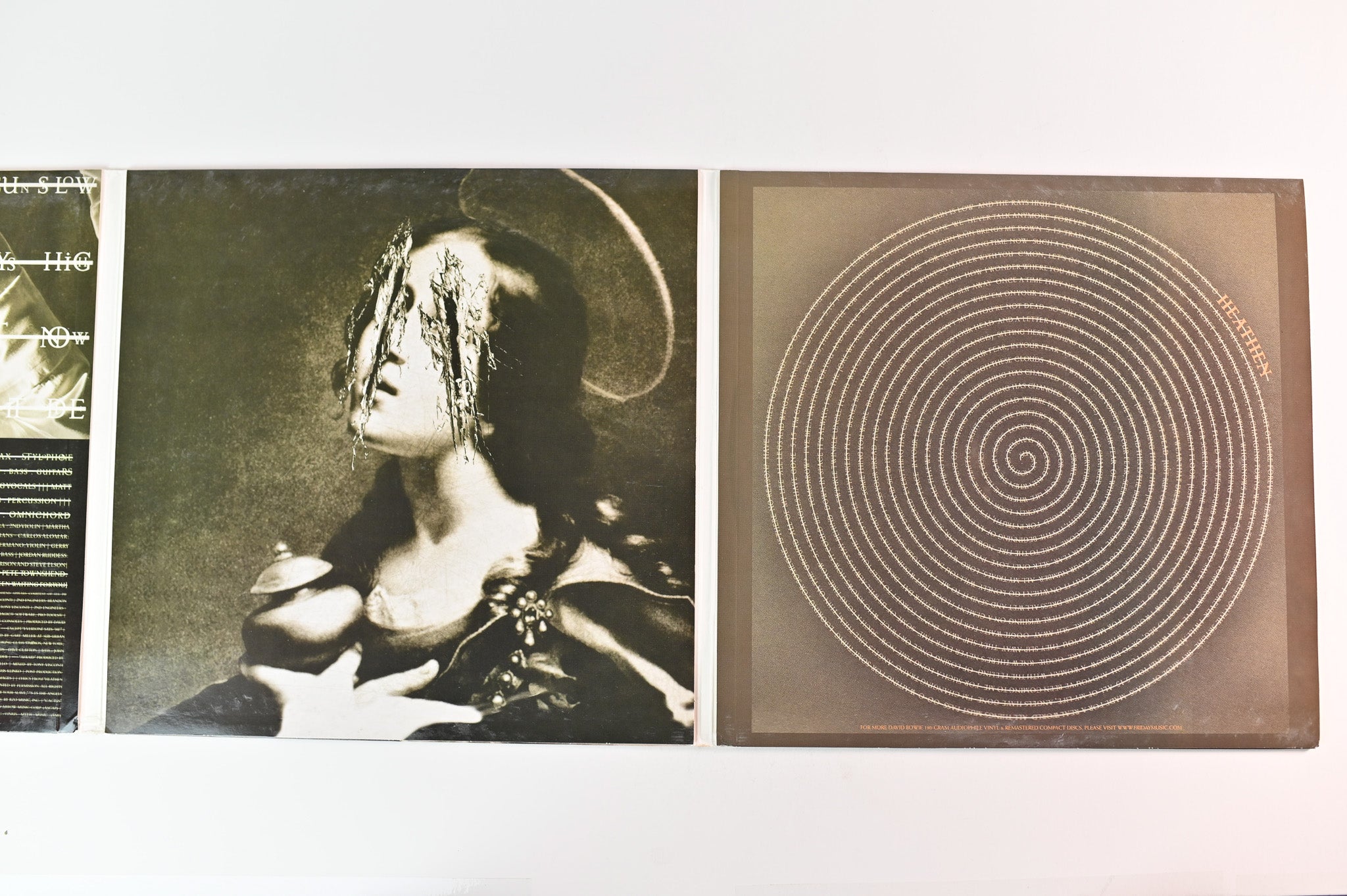 David Bowie - Heathen on Friday Music Ltd Gold Translucent Reissue