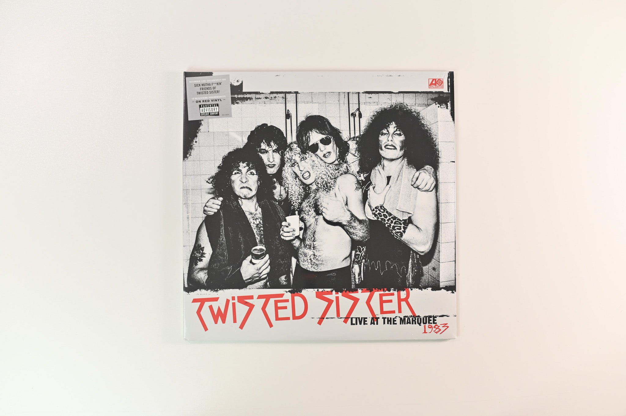 Twisted Sister - Live At The Marquee 1983 on Atlantic Rhino Red Vinyl Reissue Sealed