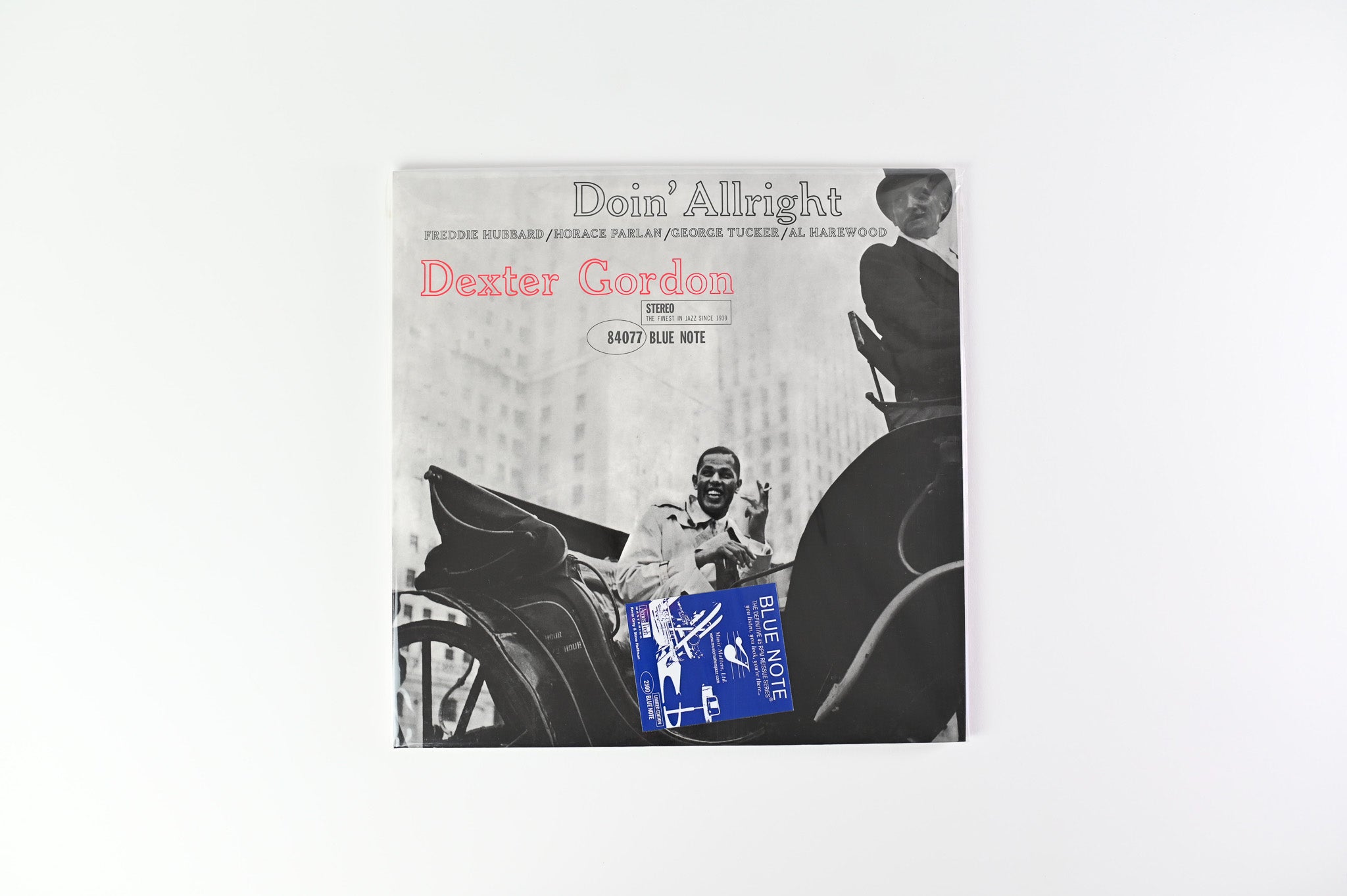 Dexter Gordon - Doin' Allright on Blue Note Music Matters Ltd Reissue 45 RPM
