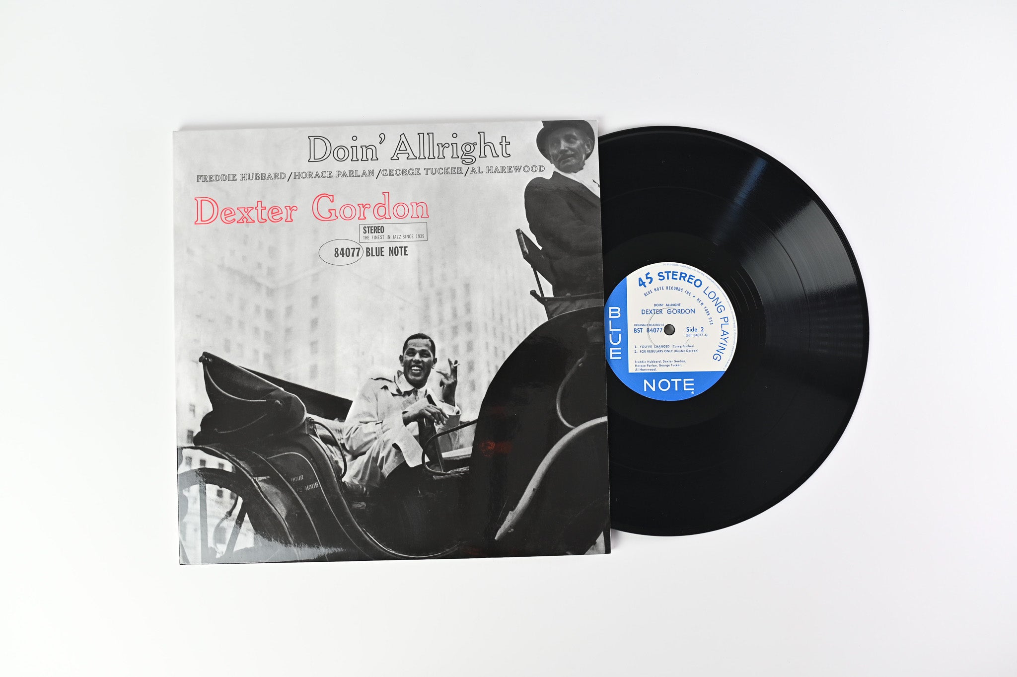 Dexter Gordon - Doin' Allright on Blue Note Music Matters Ltd Reissue 45 RPM