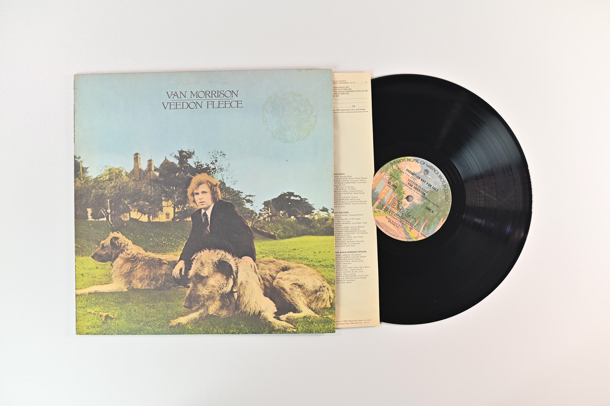 Van Morrison - Veedon Fleece on Warner Bros Promo