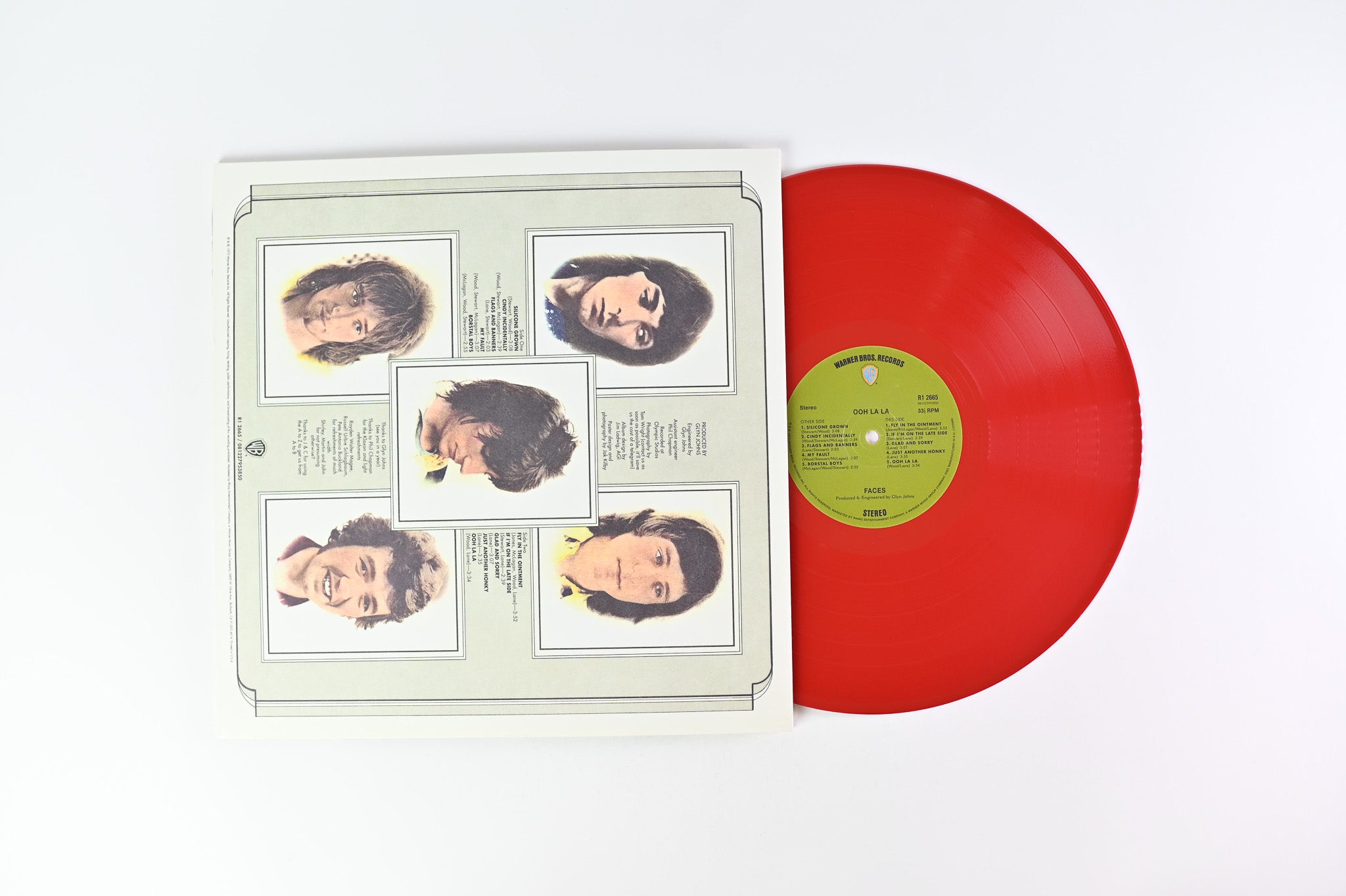Faces - Ooh La La on Warner Rhino Red Vinyl Reissue