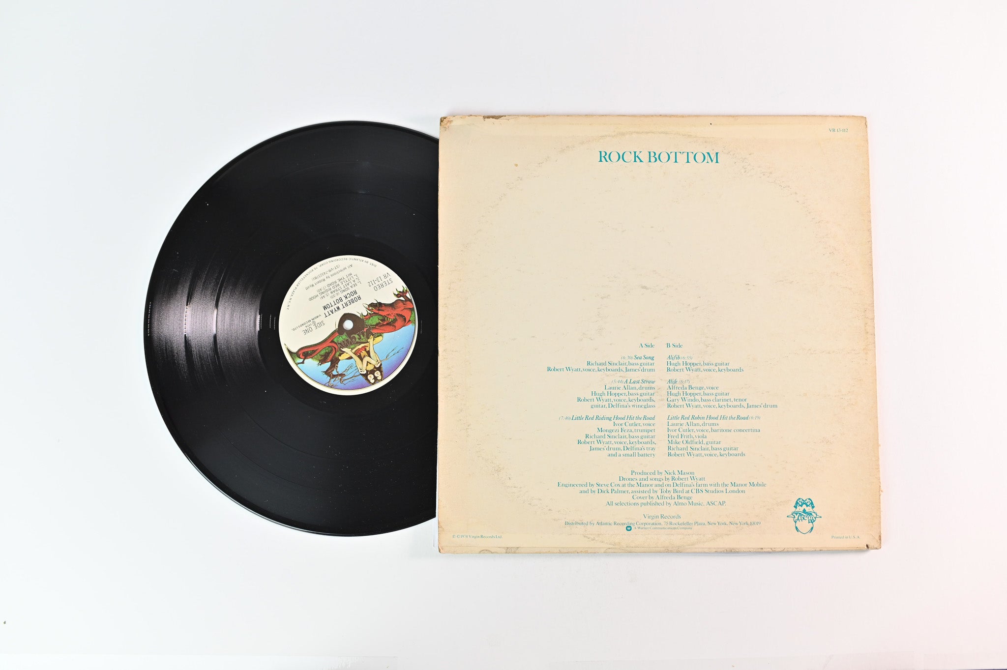 Robert Wyatt - Rock Bottom on Virgin