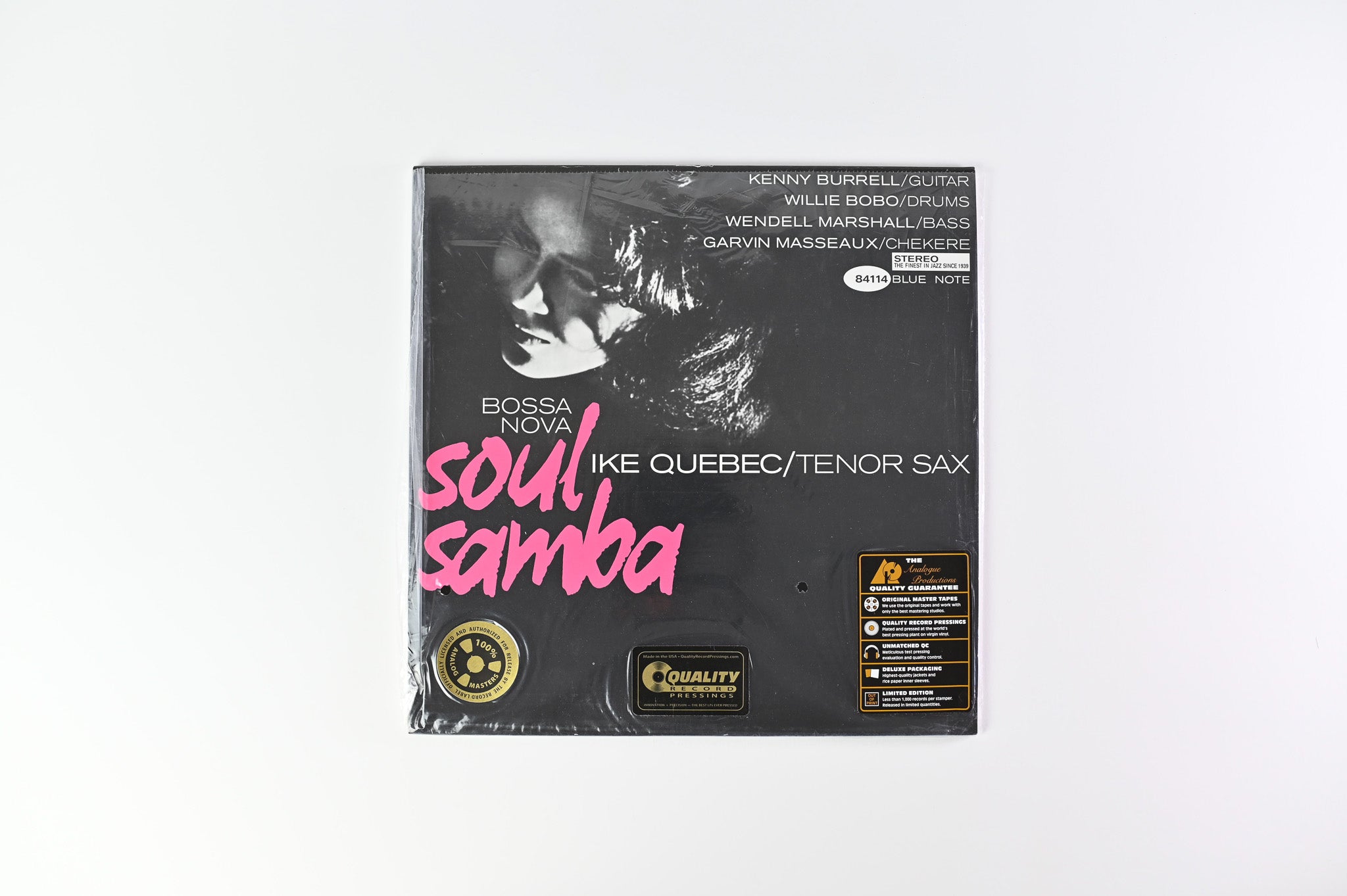 Ike Quebec - Bossa Nova Soul Samba on Blue Note Analogue Productions Reissue 45 RPM