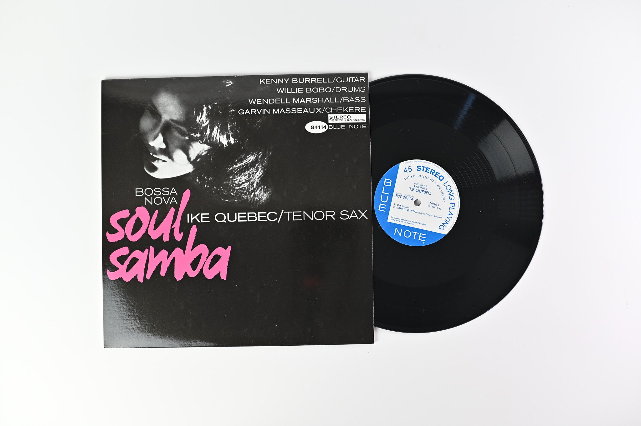 Ike Quebec - Bossa Nova Soul Samba on Blue Note Analogue Productions Reissue 45 RPM