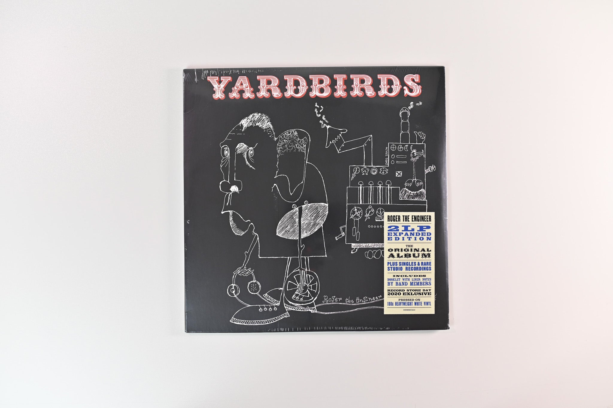 The Yardbirds - Roger The Engineer on Demon RSD 2020 White Vinyl Reissue Sealed