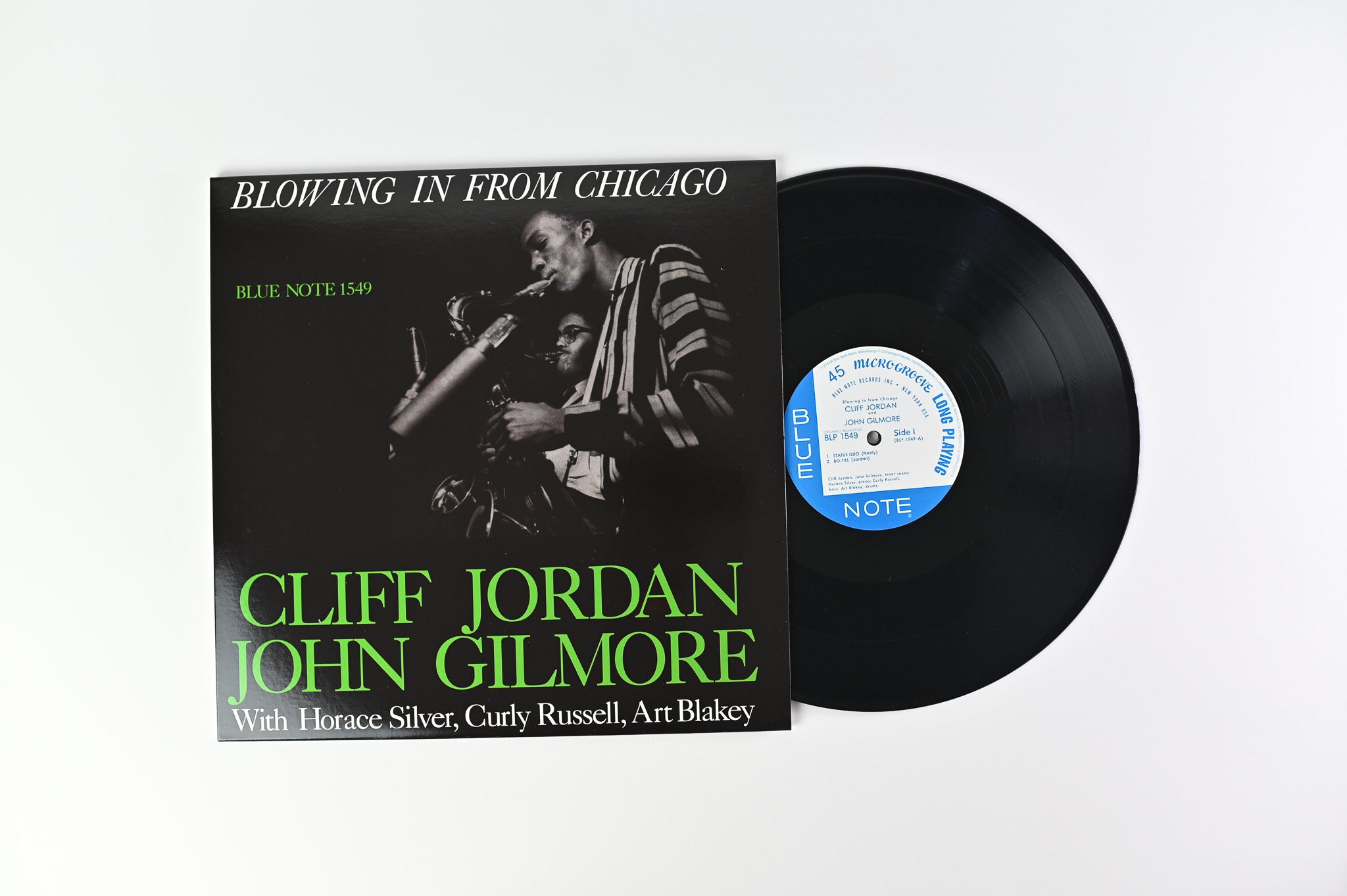 Clifford Jordan - Blowing In From Chicago on Blue Note Analogue Productions Numbered Reissue 45 RPM
