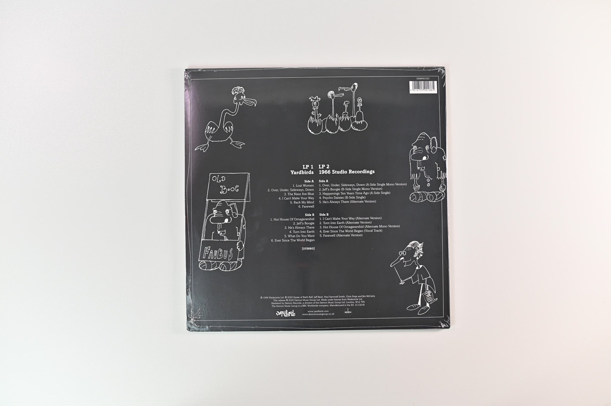 The Yardbirds - Roger The Engineer on Demon RSD 2020 White Vinyl Reissue Sealed