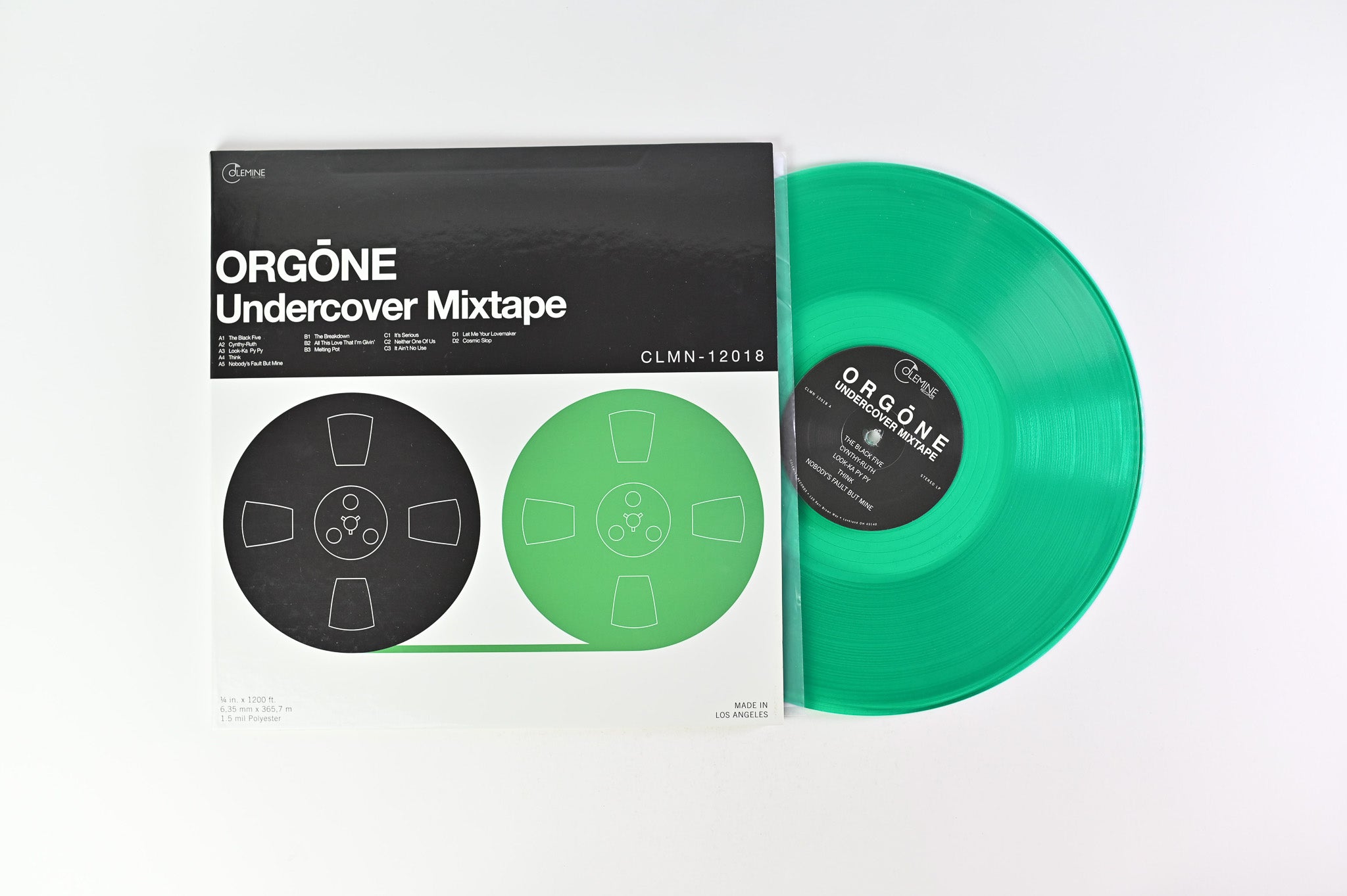 Orgone - Undercover Mixtape on Colemine Ltd Numbered Green Vinyl