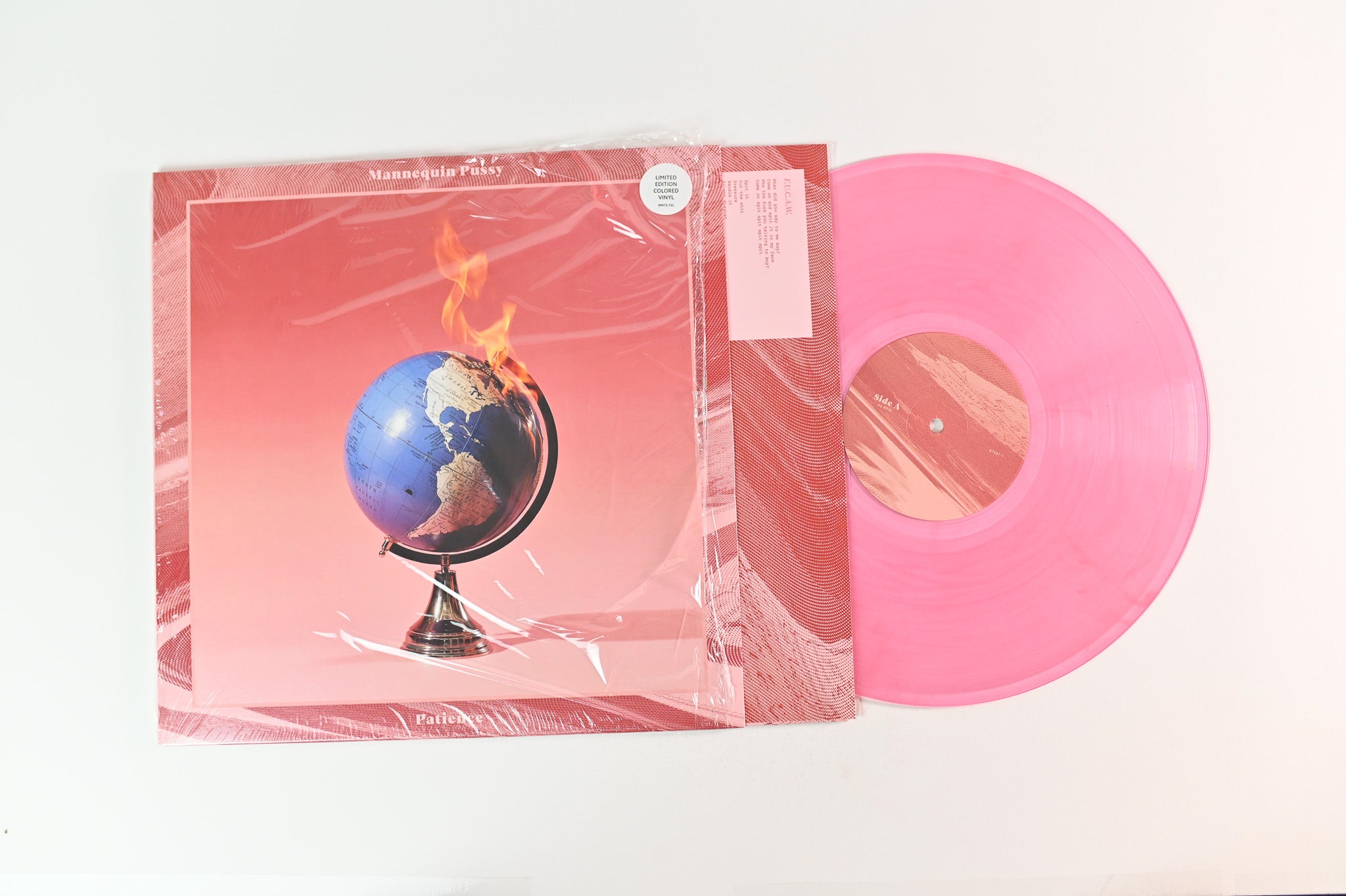 Mannequin Pussy - Patience on Epitaph Ltd Pink Translucent