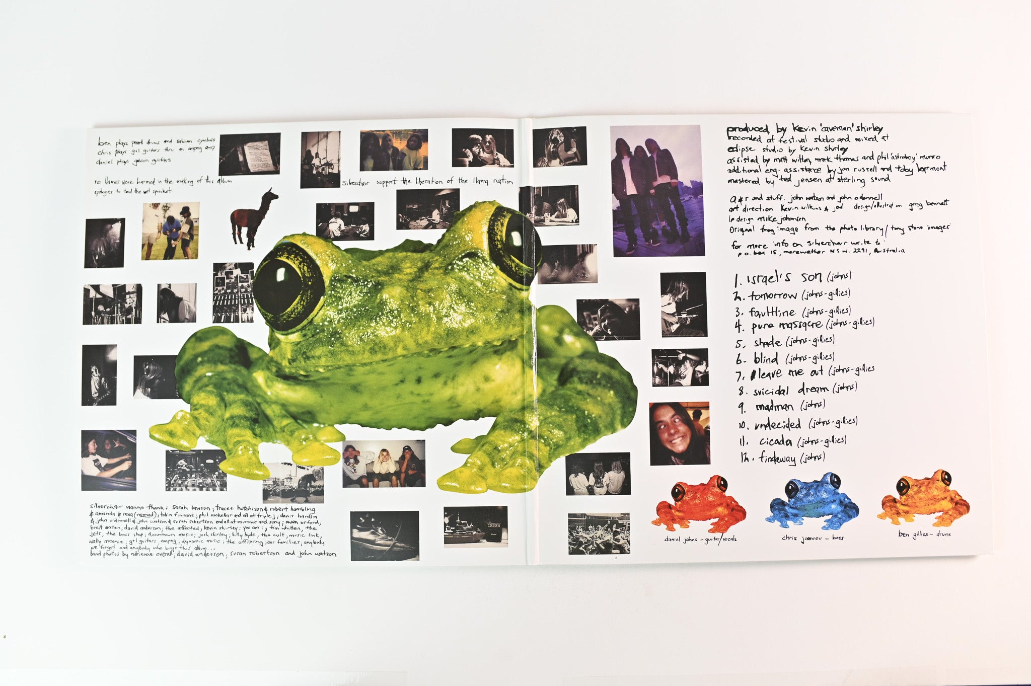 Silverchair - Frogstomp on Sony Music Ltd Golden Yellow Reissue