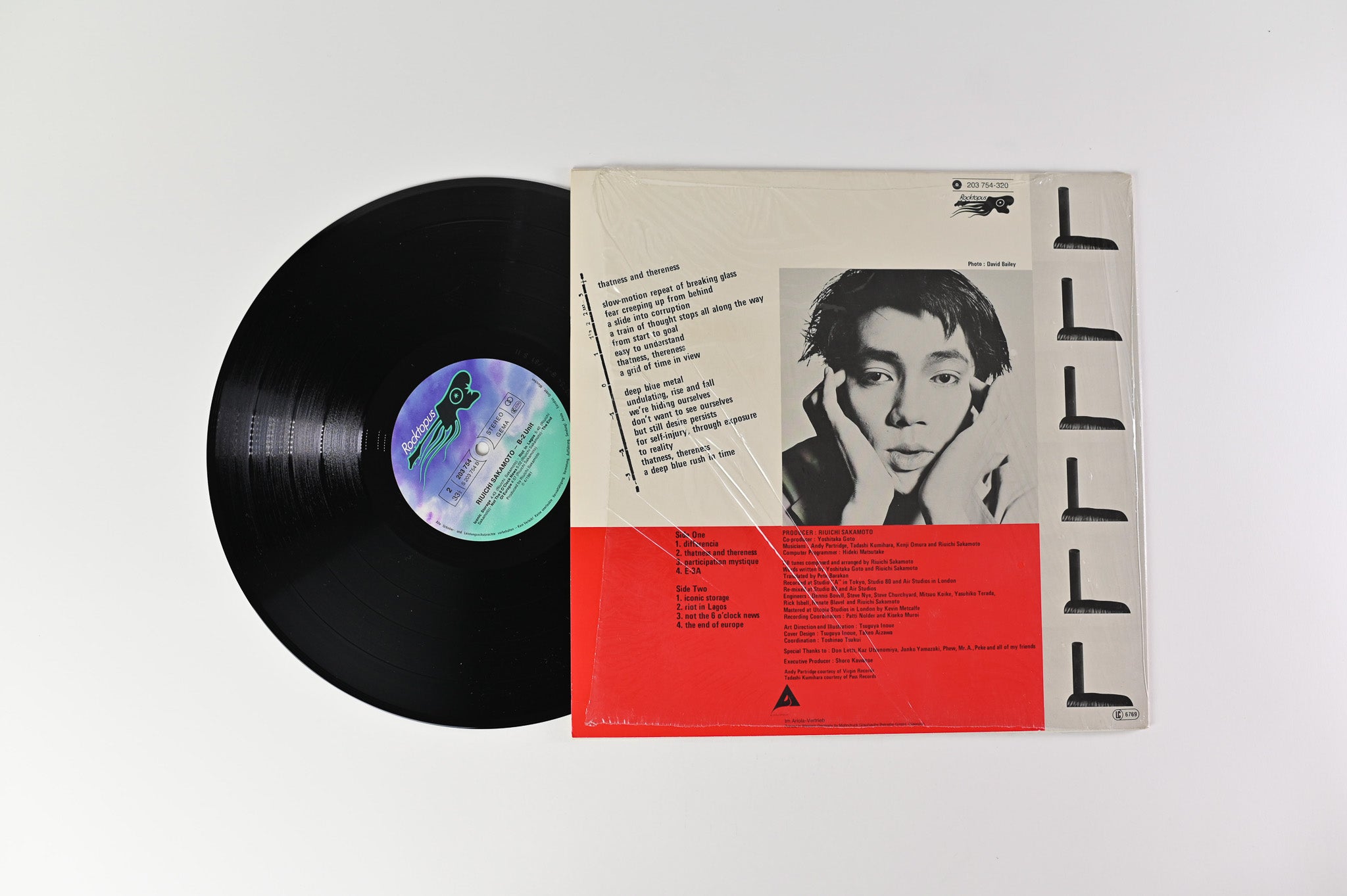 Ryuichi Sakamoto - B-2 Unit on Rocktopus German Press