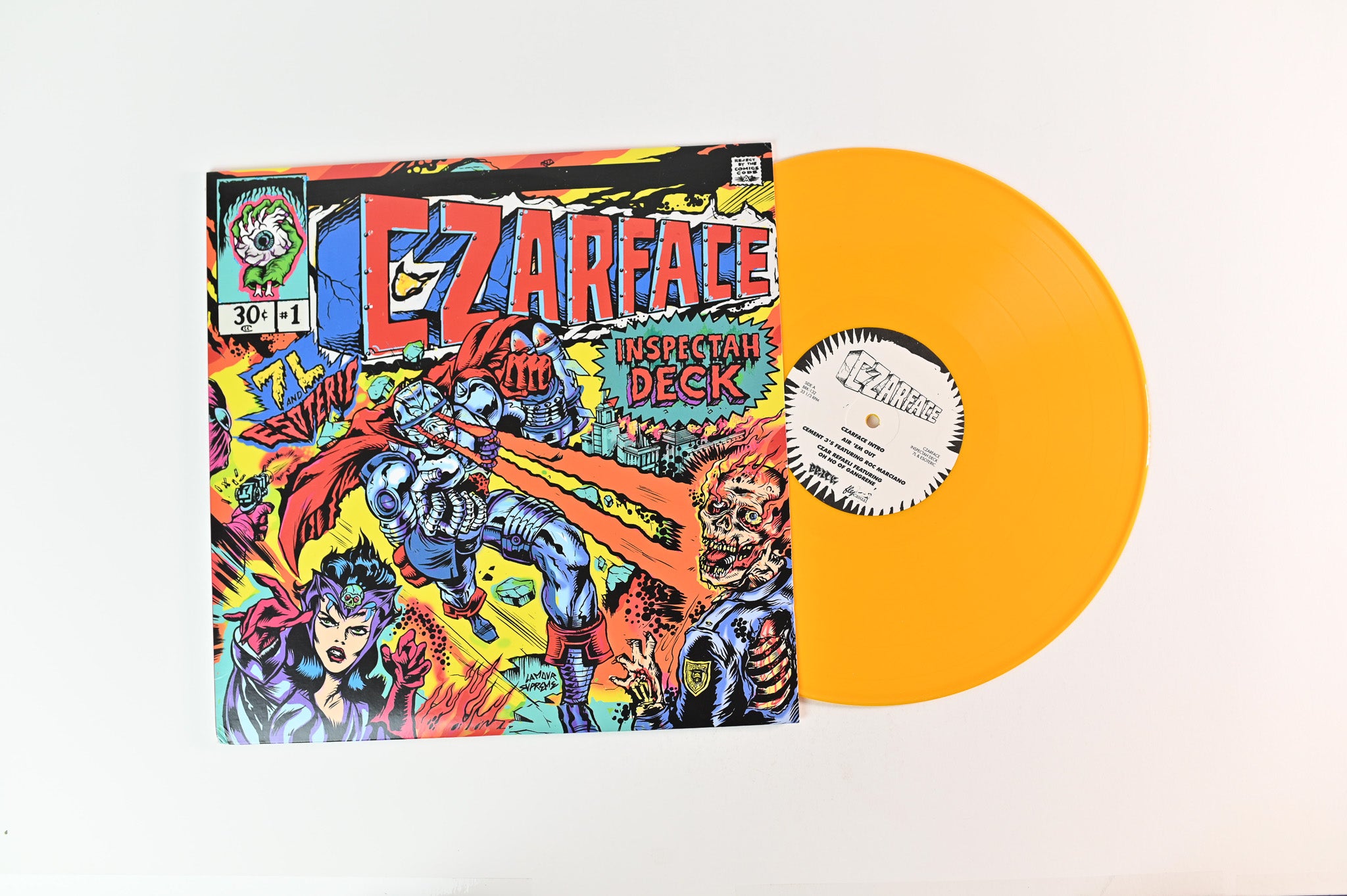 Czarface - Czarface on Brick Records Ltd Yellow Opaque Reissue