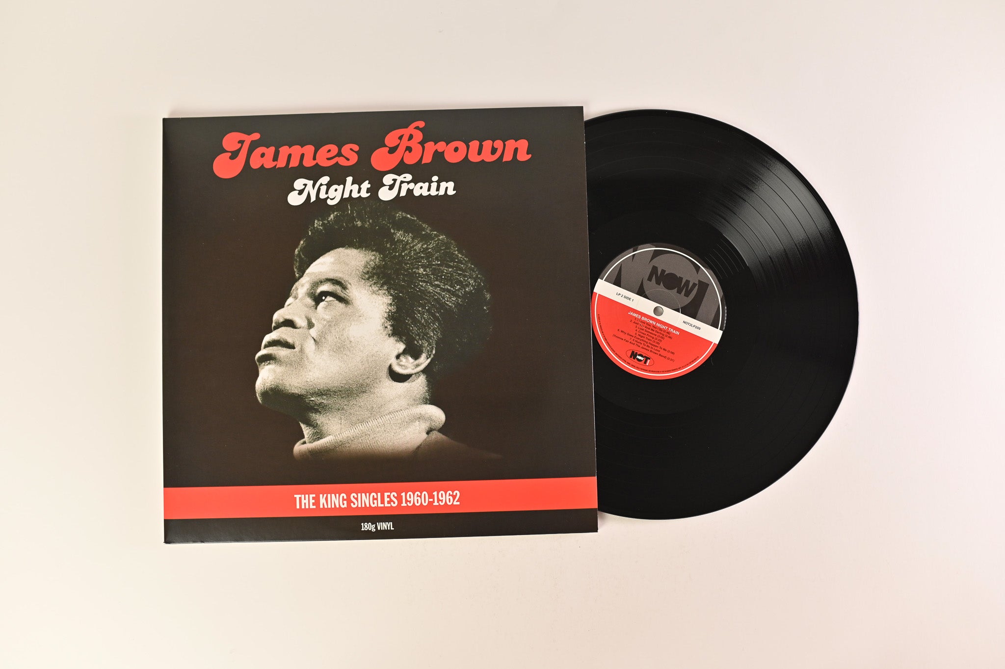 James Brown - Night Train - The King Singles 1960-1962 on Not Now Music