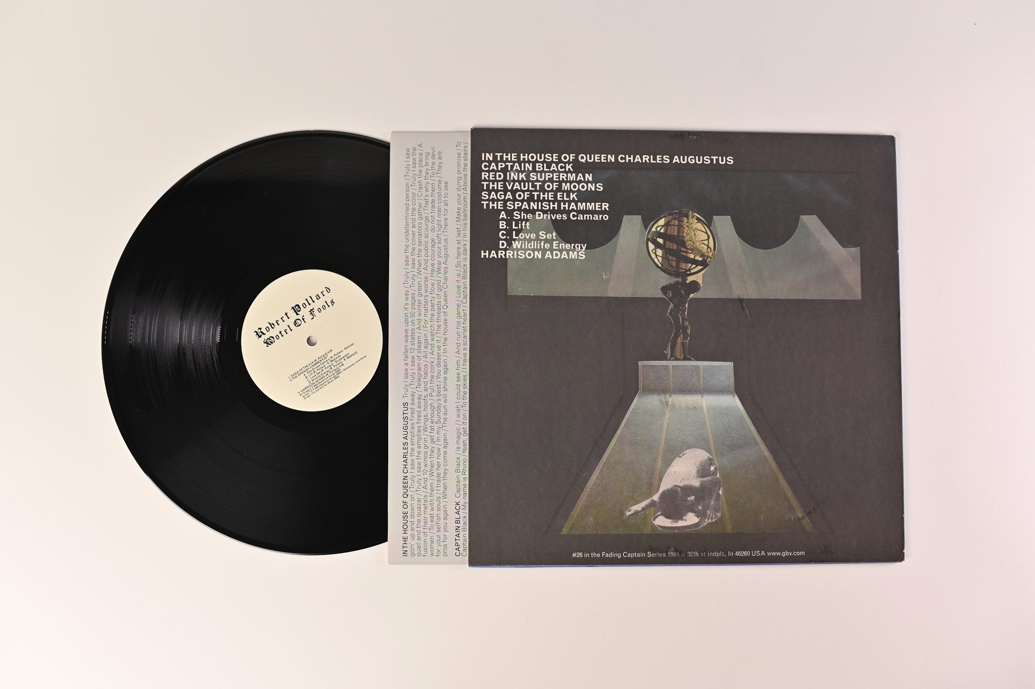 Robert Pollard - Motel Of Fools on Fading Captain Ltd Edition