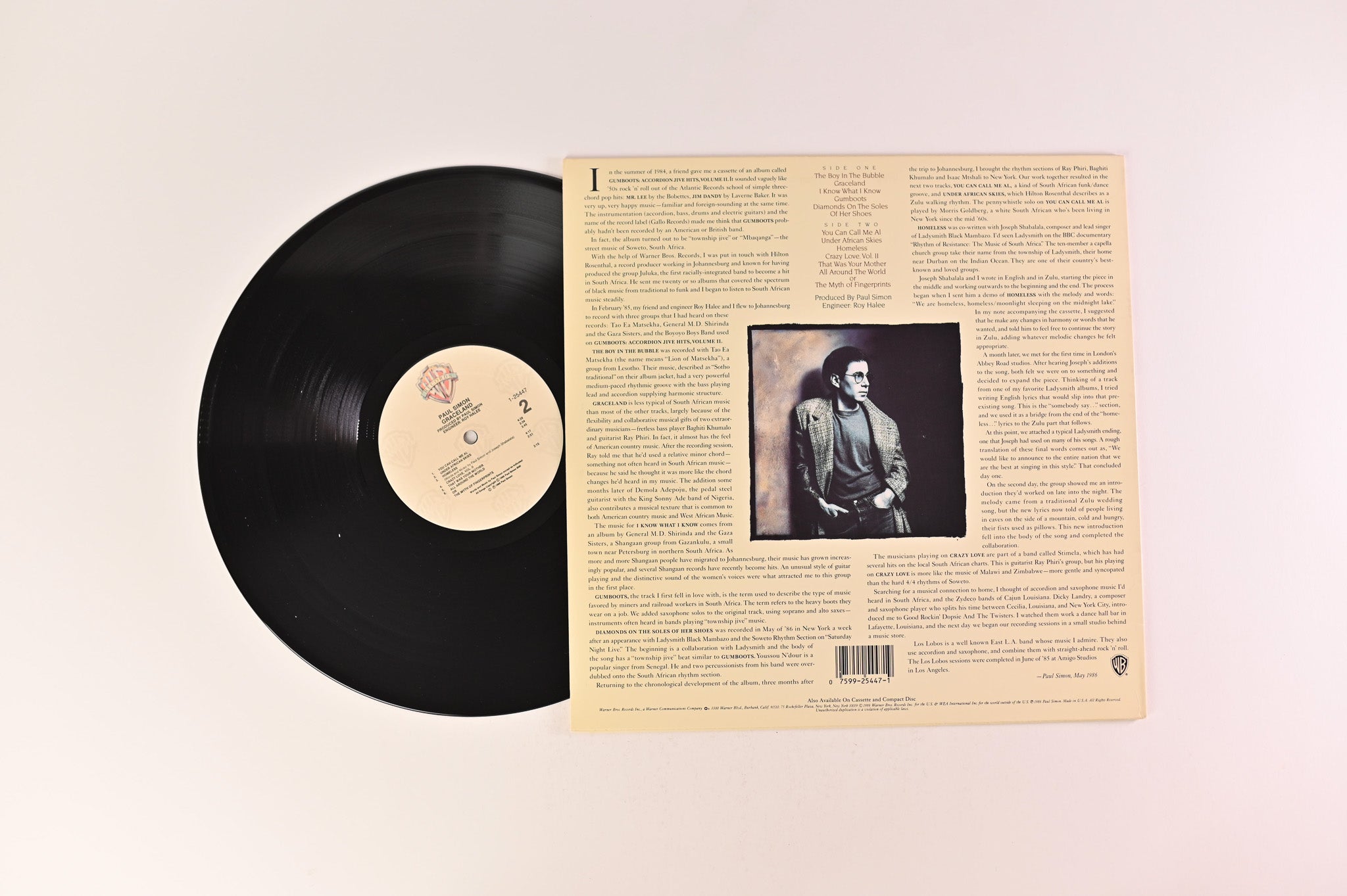 Paul Simon - Graceland on WB
