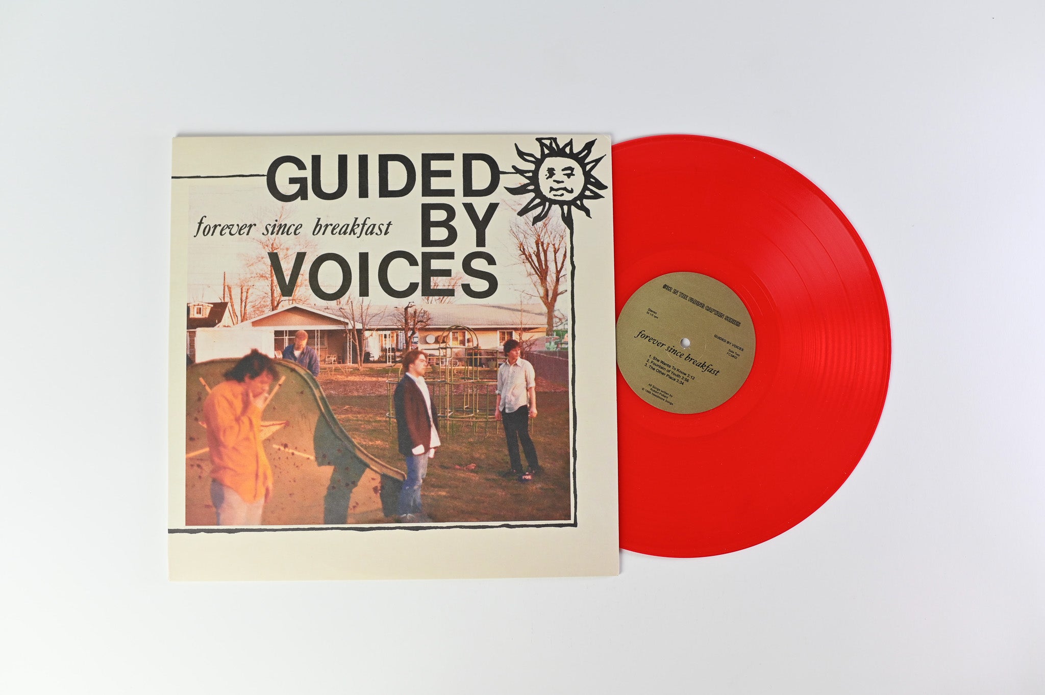 Guided By Voices - Forever Since Breakfast on Fading Captain Numbered Red Reissue