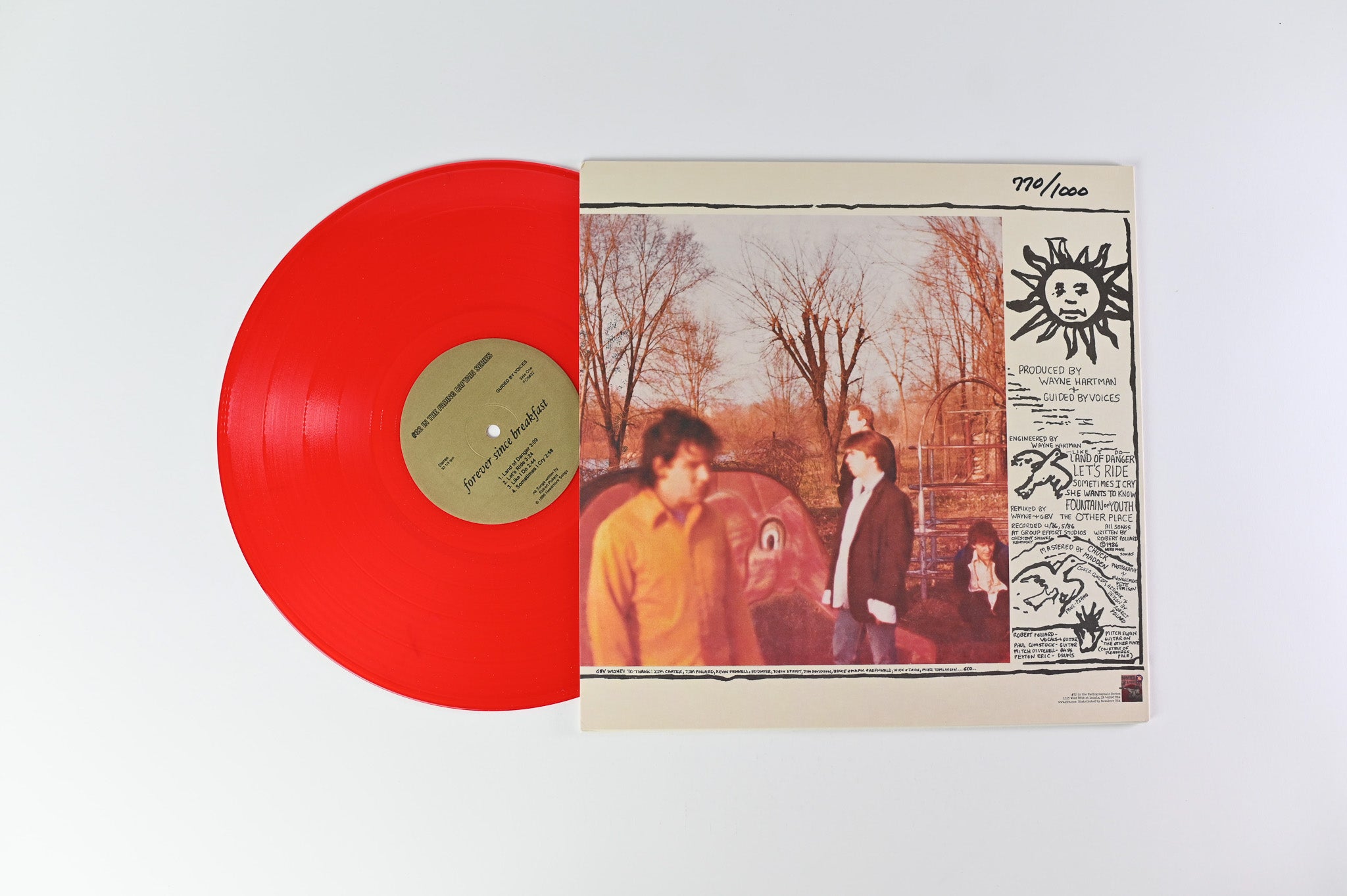 Guided By Voices - Forever Since Breakfast on Fading Captain Numbered Red Reissue