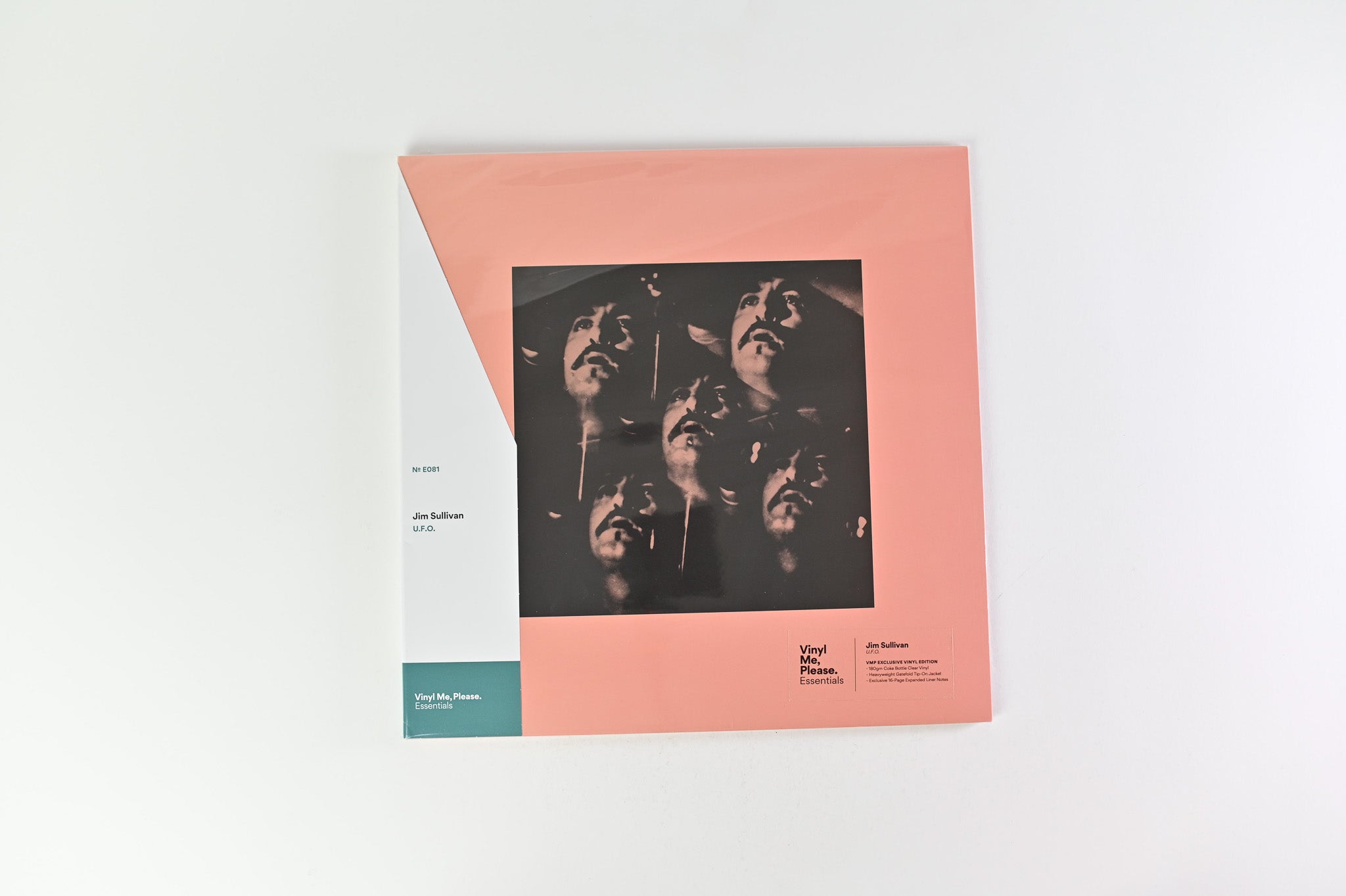 Jim Sullivan - U.F.O. on Light in the Attic Vinyl Me Please Coke Bottle Clear Reissue