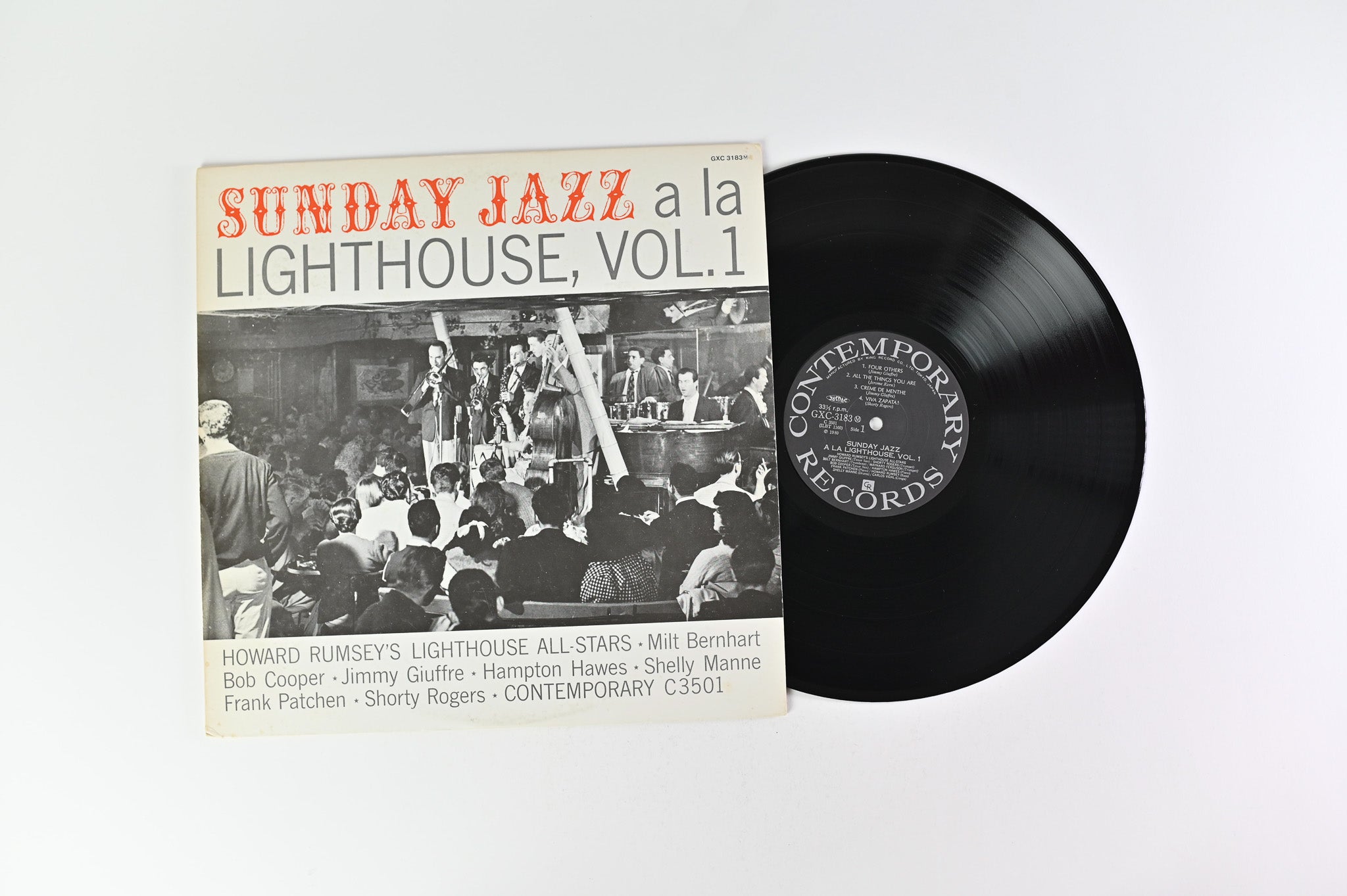 Howard Rumsey's Lighthouse All-Stars - Sunday Jazz A La Lighthouse, Vol. 1 on Contemporary Japanese Reissue