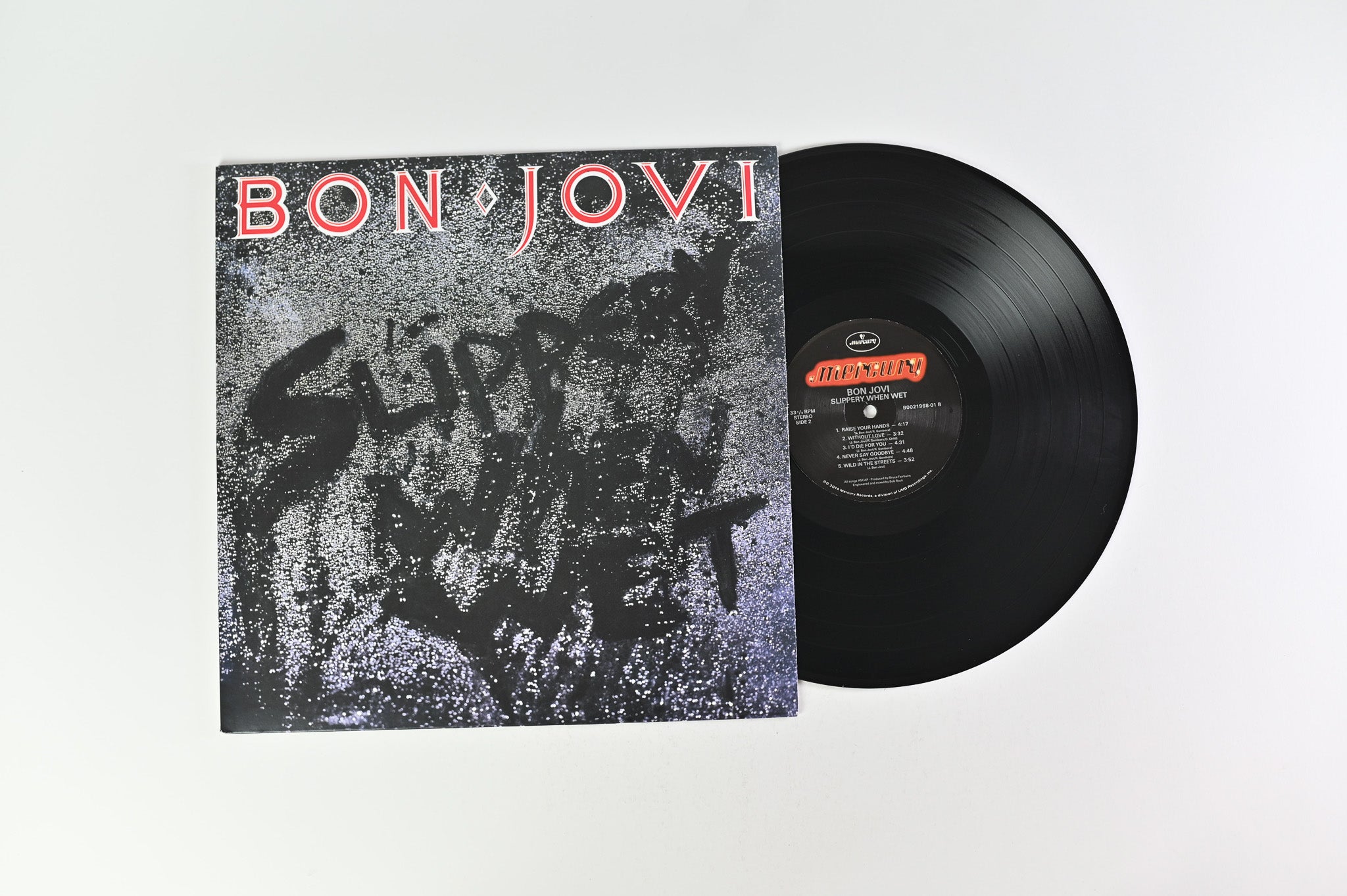 Bon Jovi - Slippery When Wet on Mercury 180 Gram Reissue