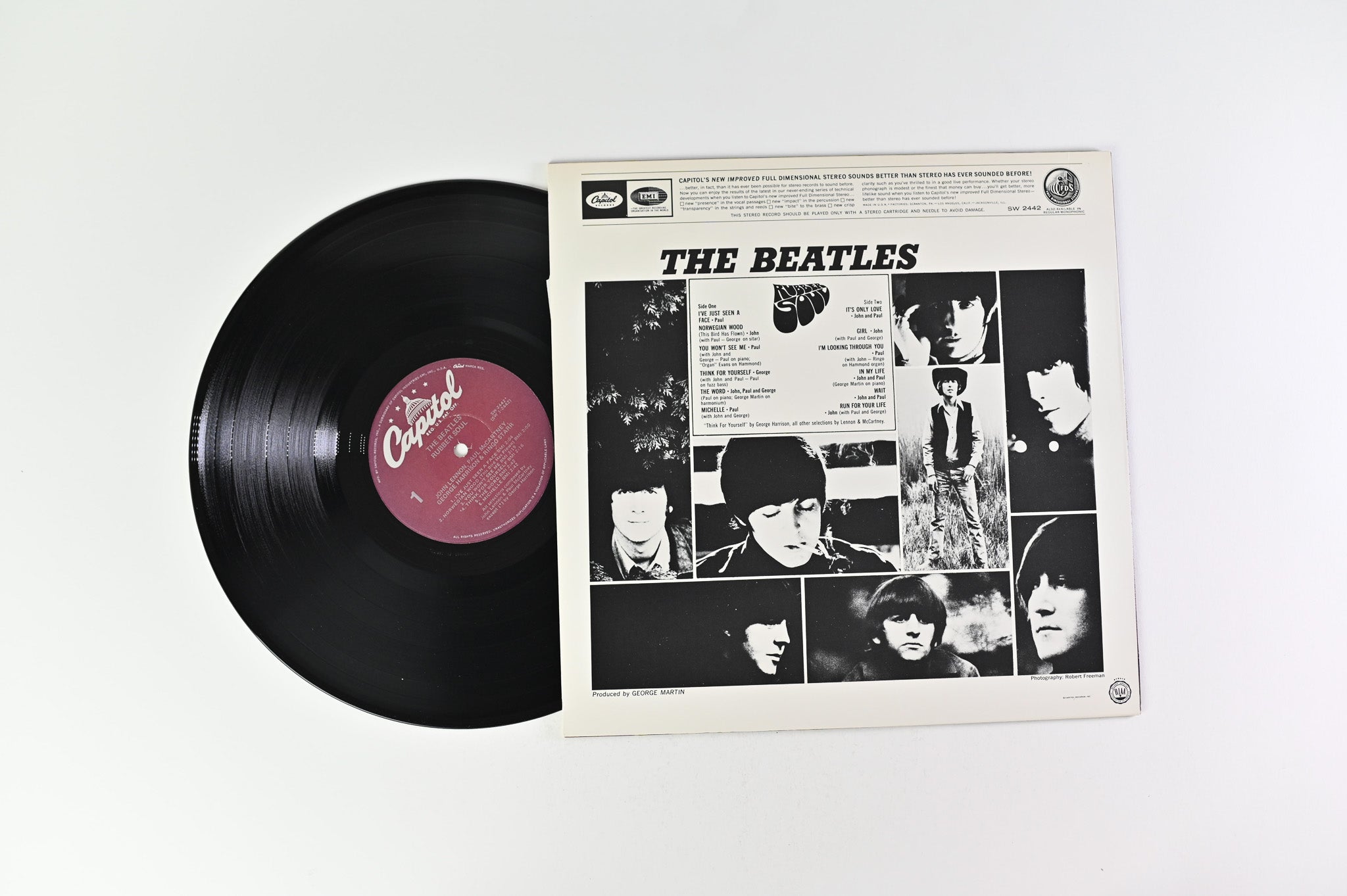 The Beatles - Rubber Soul on Capitol Purple Label Reissue
