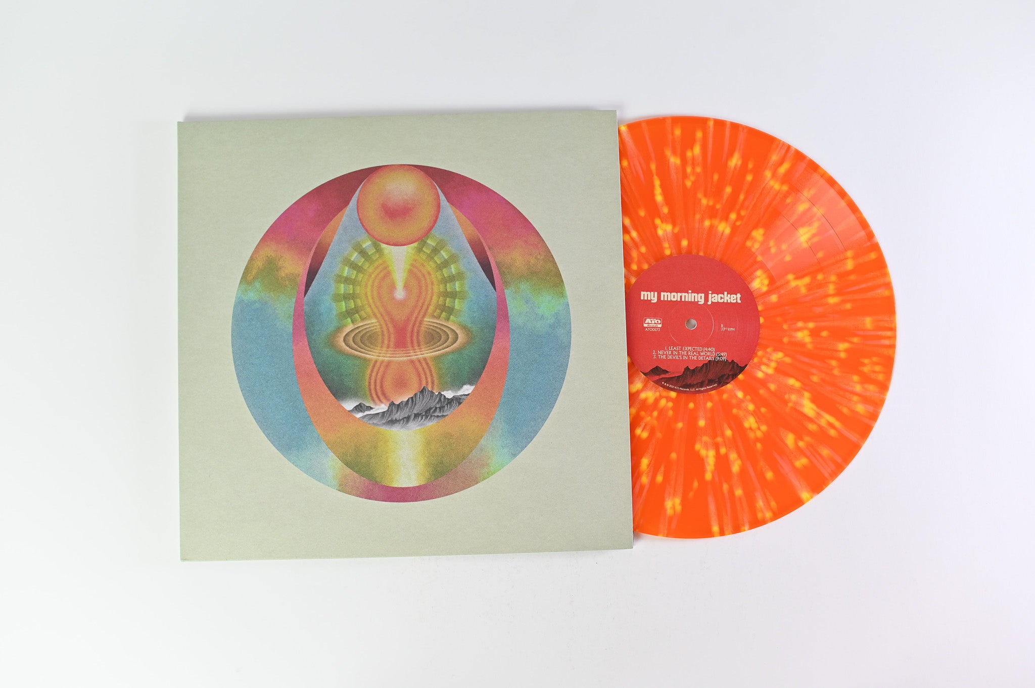 My Morning Jacket - My Morning Jacket on ATO Orange / Yellow Splatter