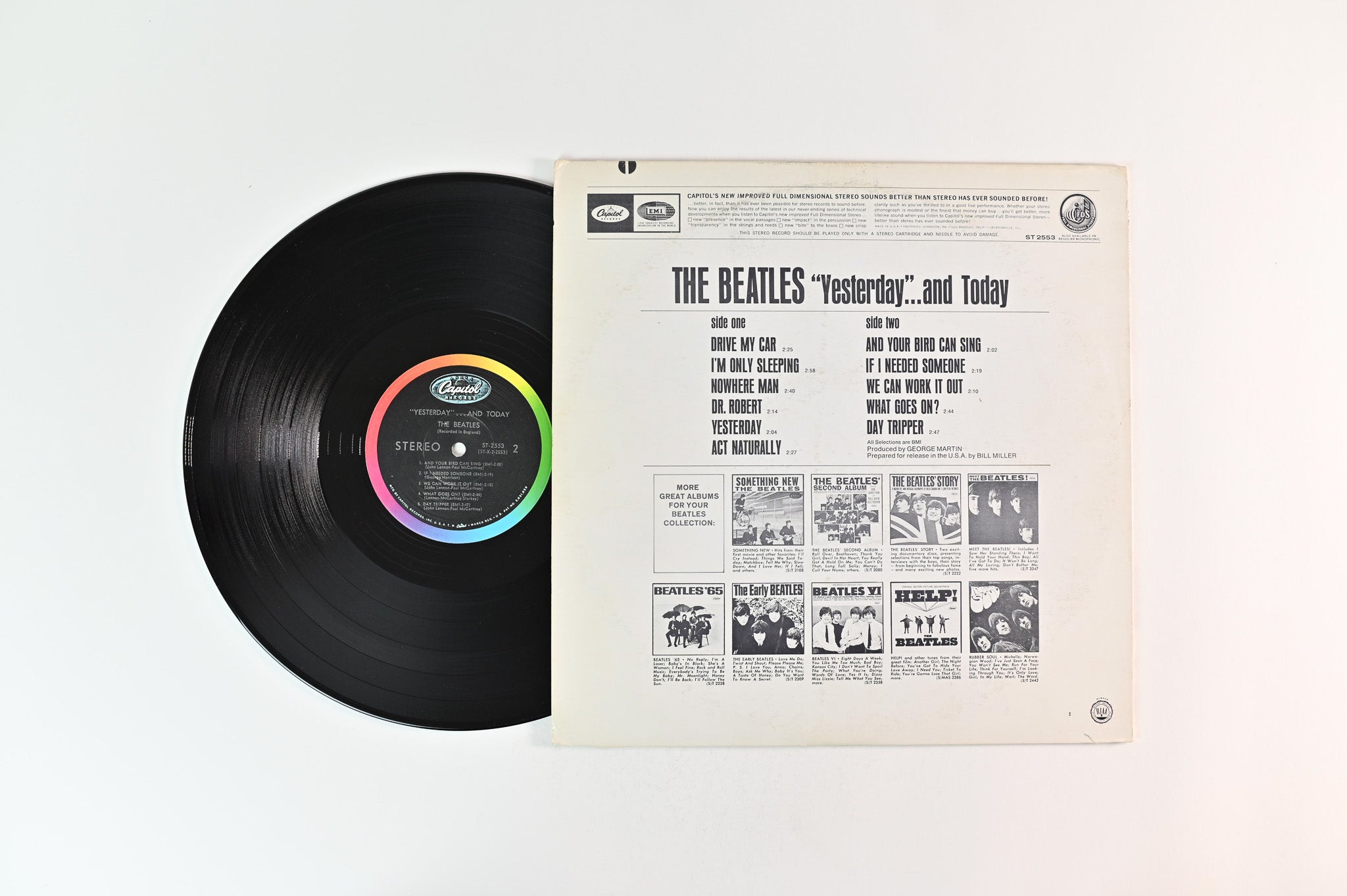 The Beatles - Yesterday And Today on Capitol Stereo