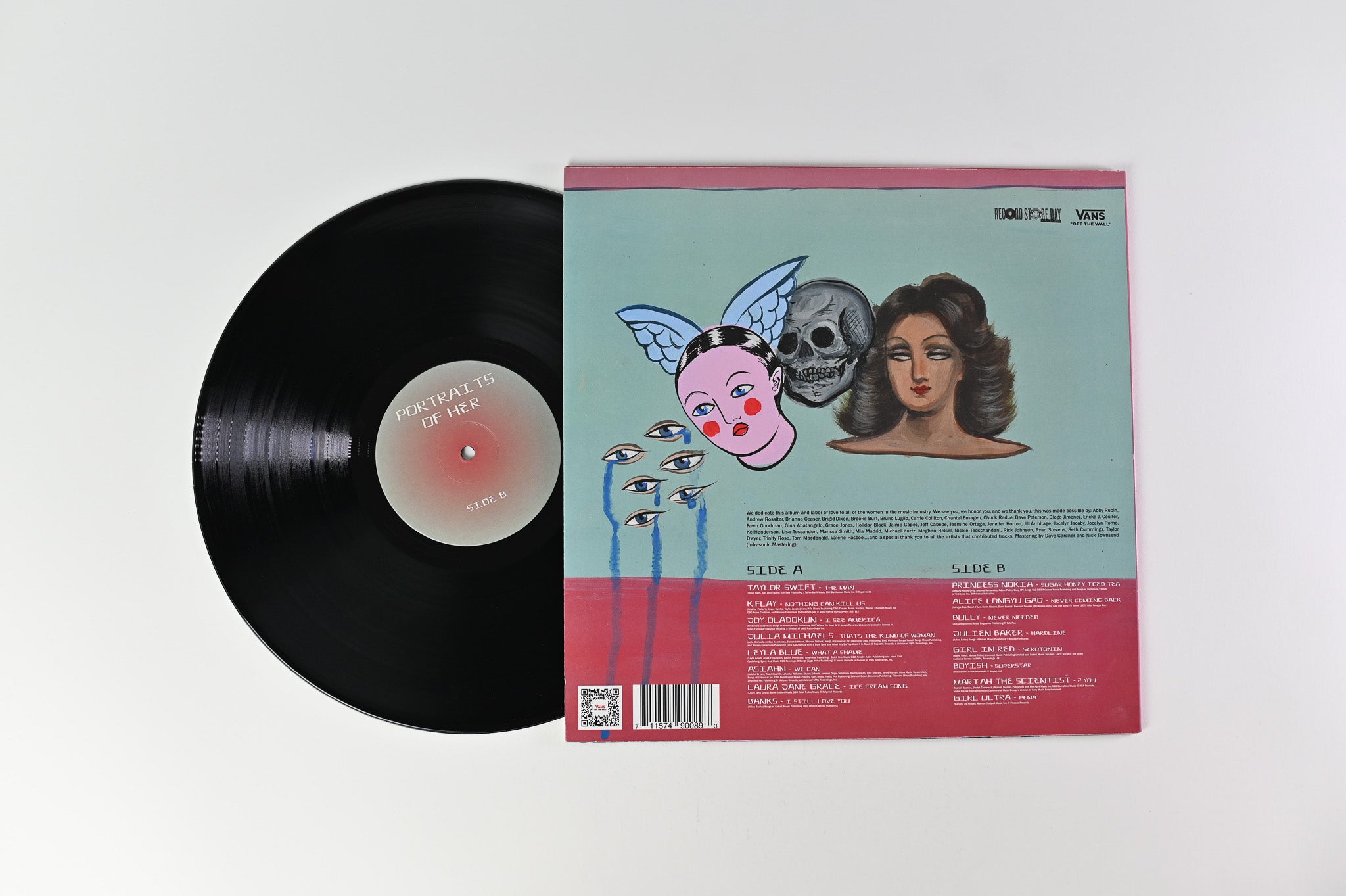 Various - Portraits Of Her on Record Store Day Ltd RSD Vans Release