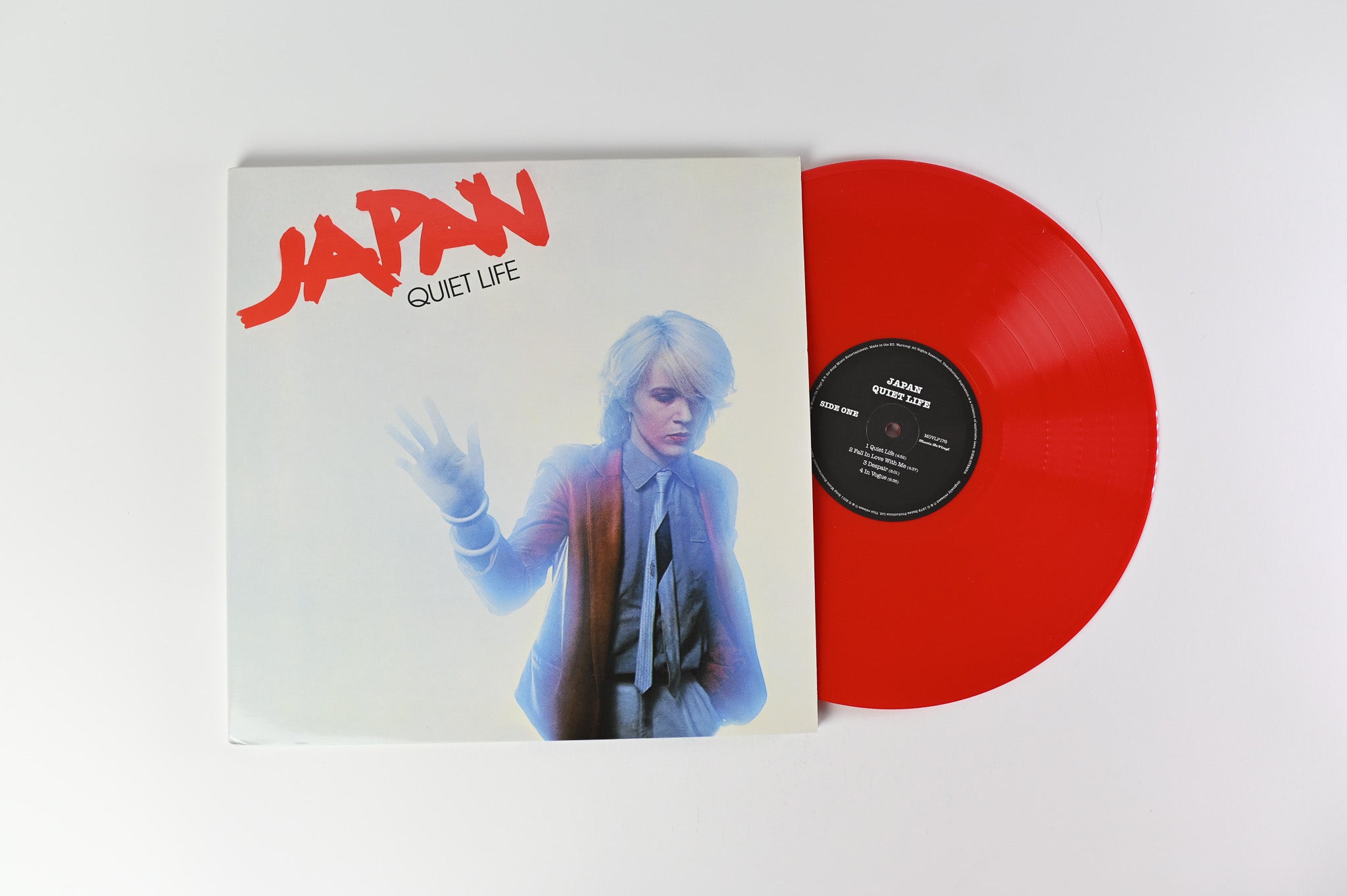Japan - Quiet Life on Music On Vinyl Ltd Red Vinyl Reissue