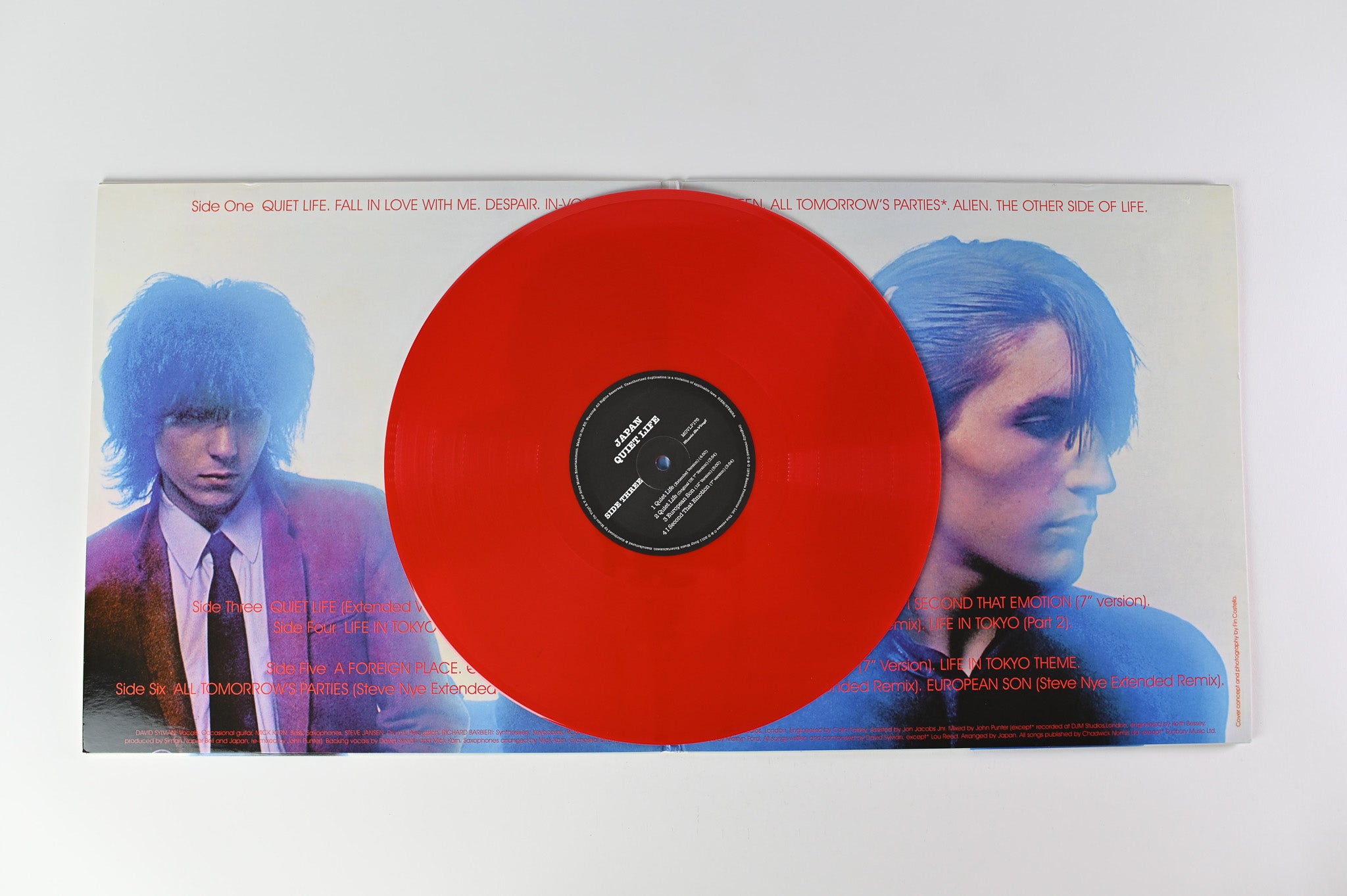 Japan - Quiet Life on Music On Vinyl Ltd Red Vinyl Reissue