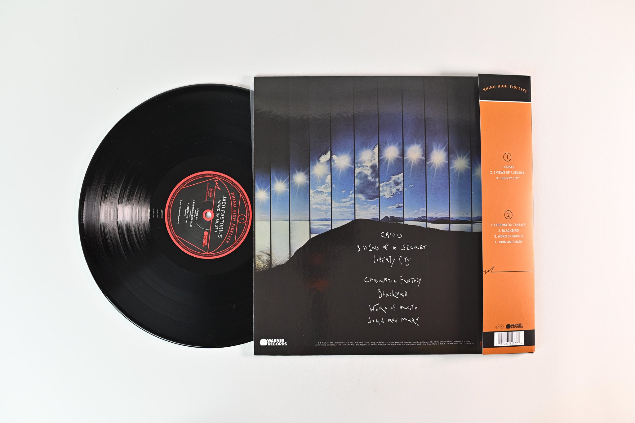 Jaco Pastorius - Word Of Mouth on Rhino Ltd Numbered Reissue