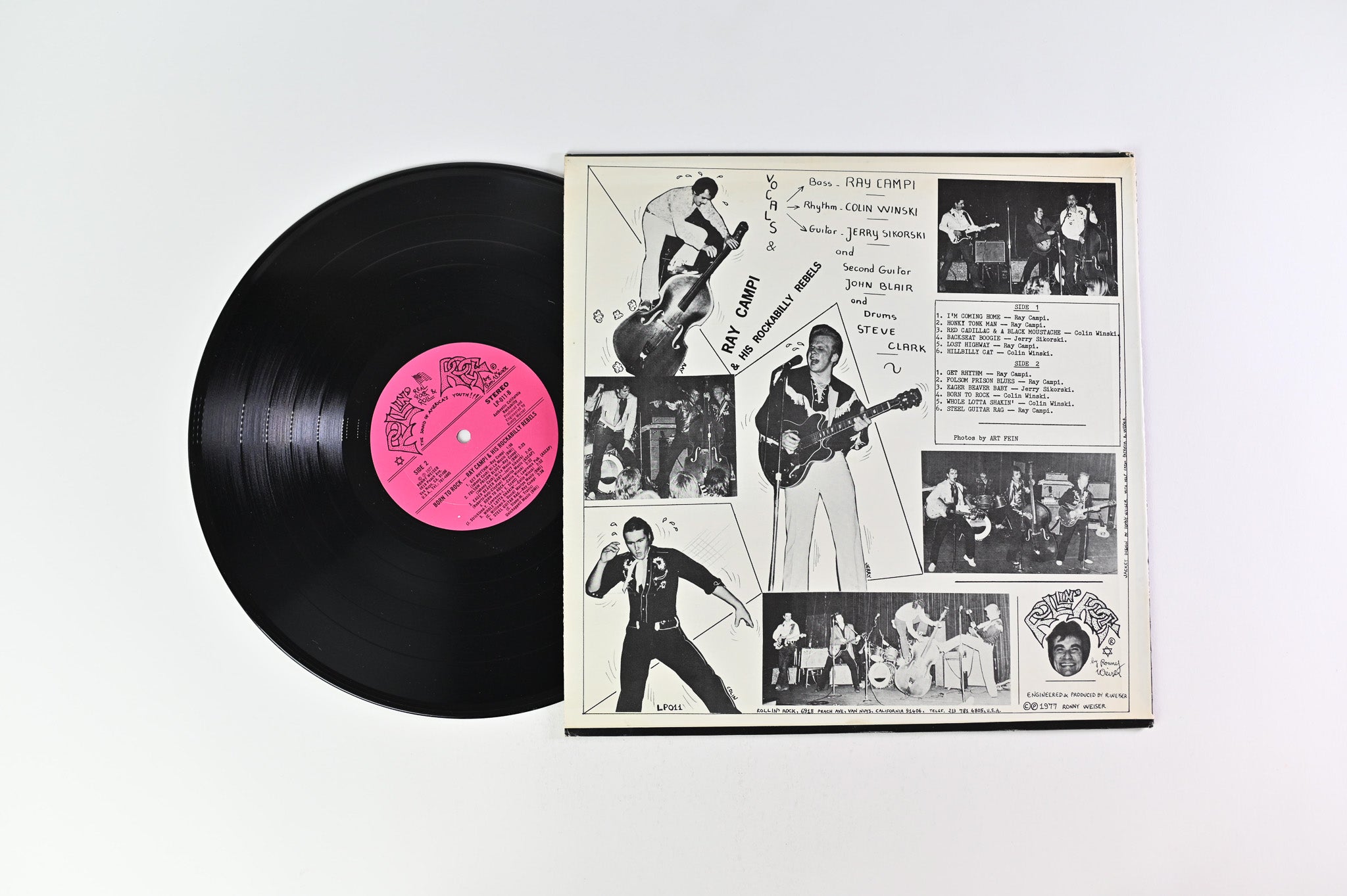 Ray Campi & His Rockabilly Rebels - Born To Rock on Rollin' Rock