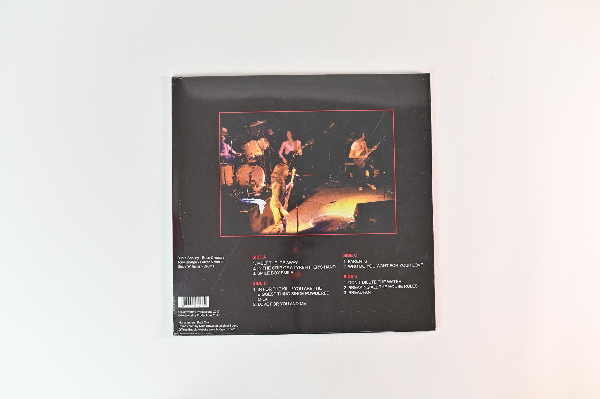 Budgie - Live In Los Angeles 1978 on Noteworthy Sealed
