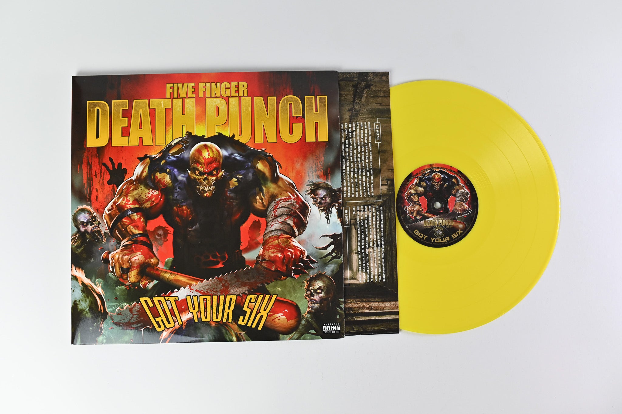 Five Finger Death Punch - Got Your Six on Prospect Park Yellow Vinyl