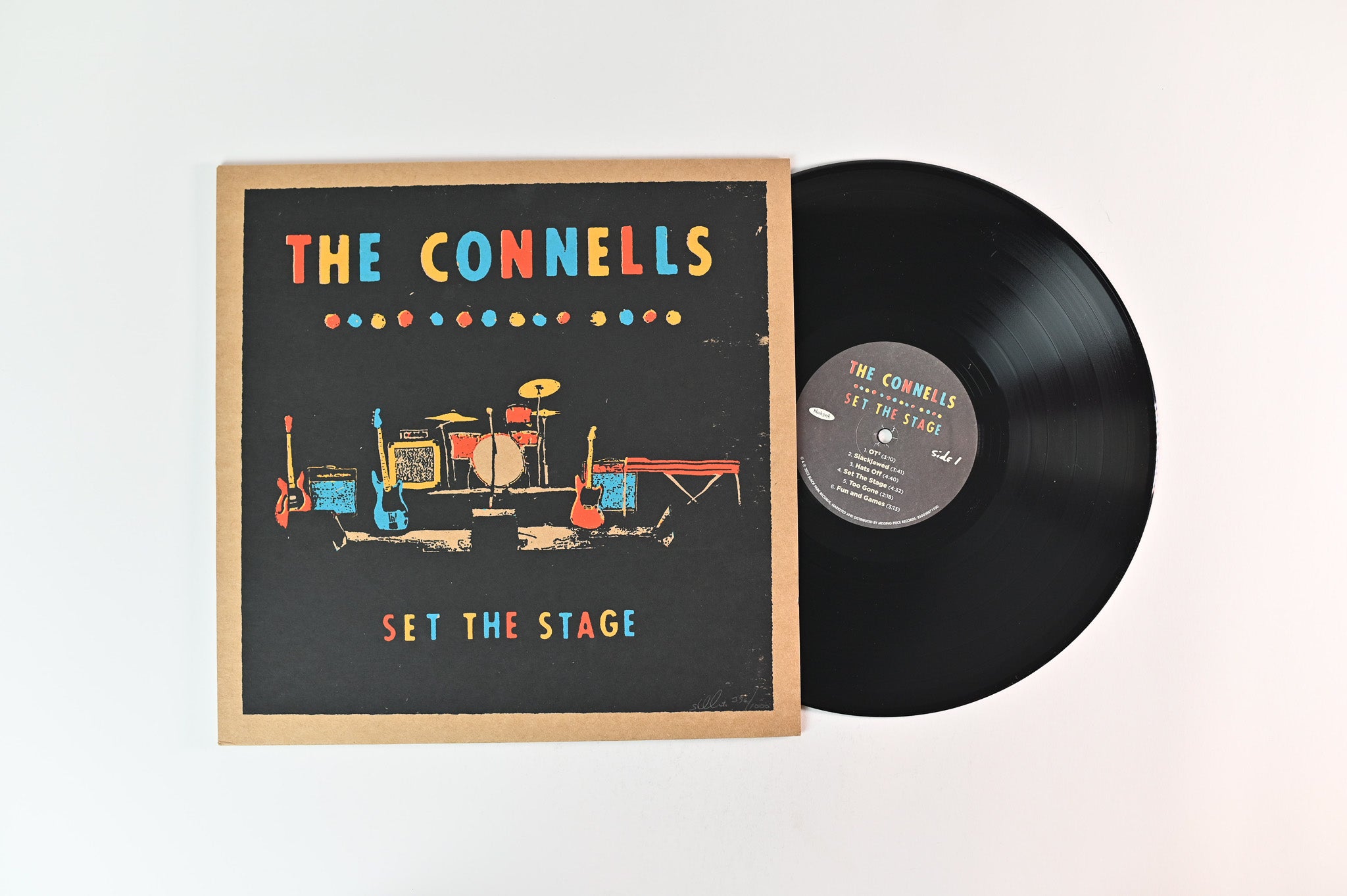 The Connells - Set the Stage on Black Park Records Ltd Numbered