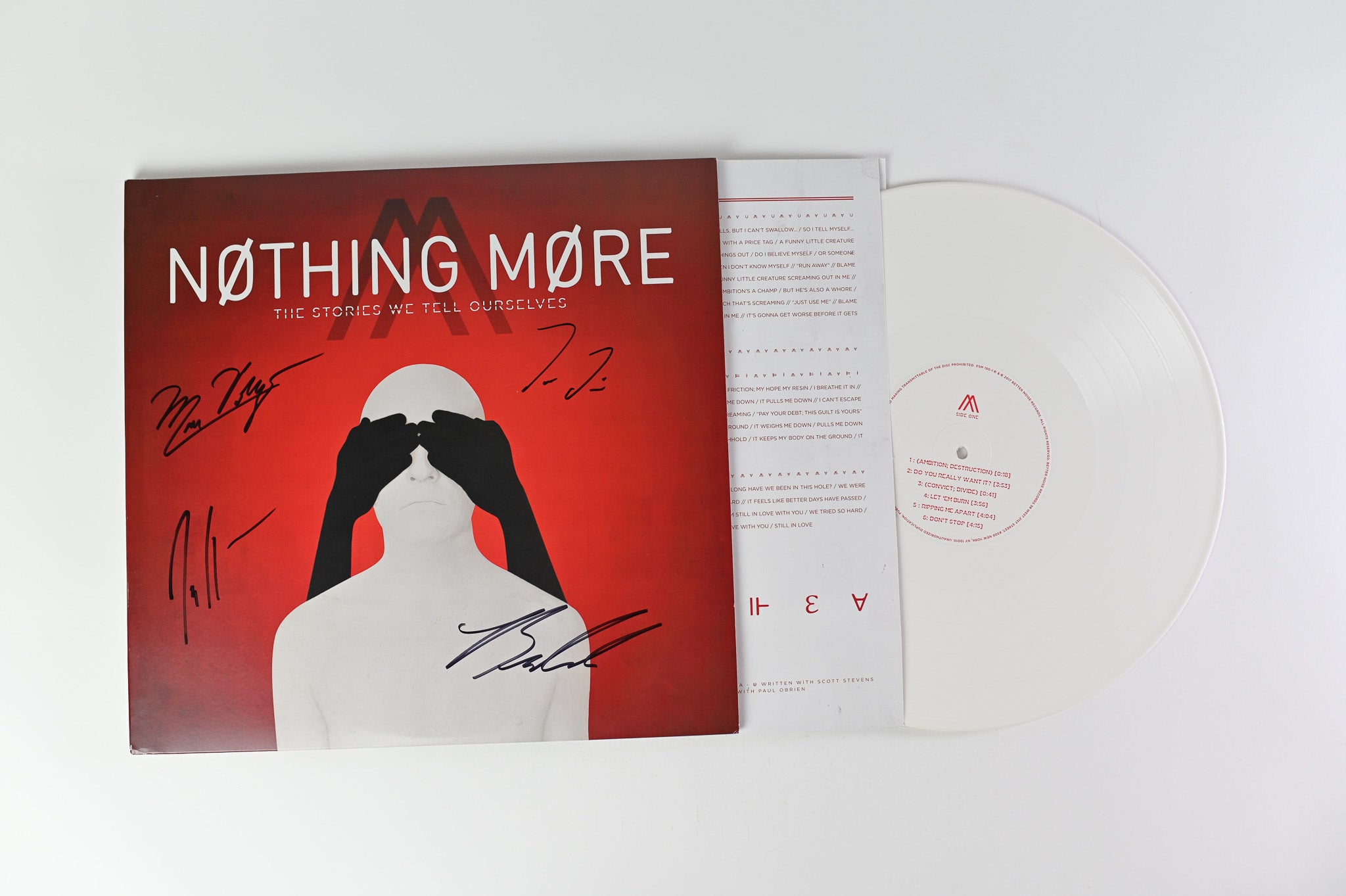 Nothing More - The Stories We Tell Ourselves on Better Noise White Vinyl